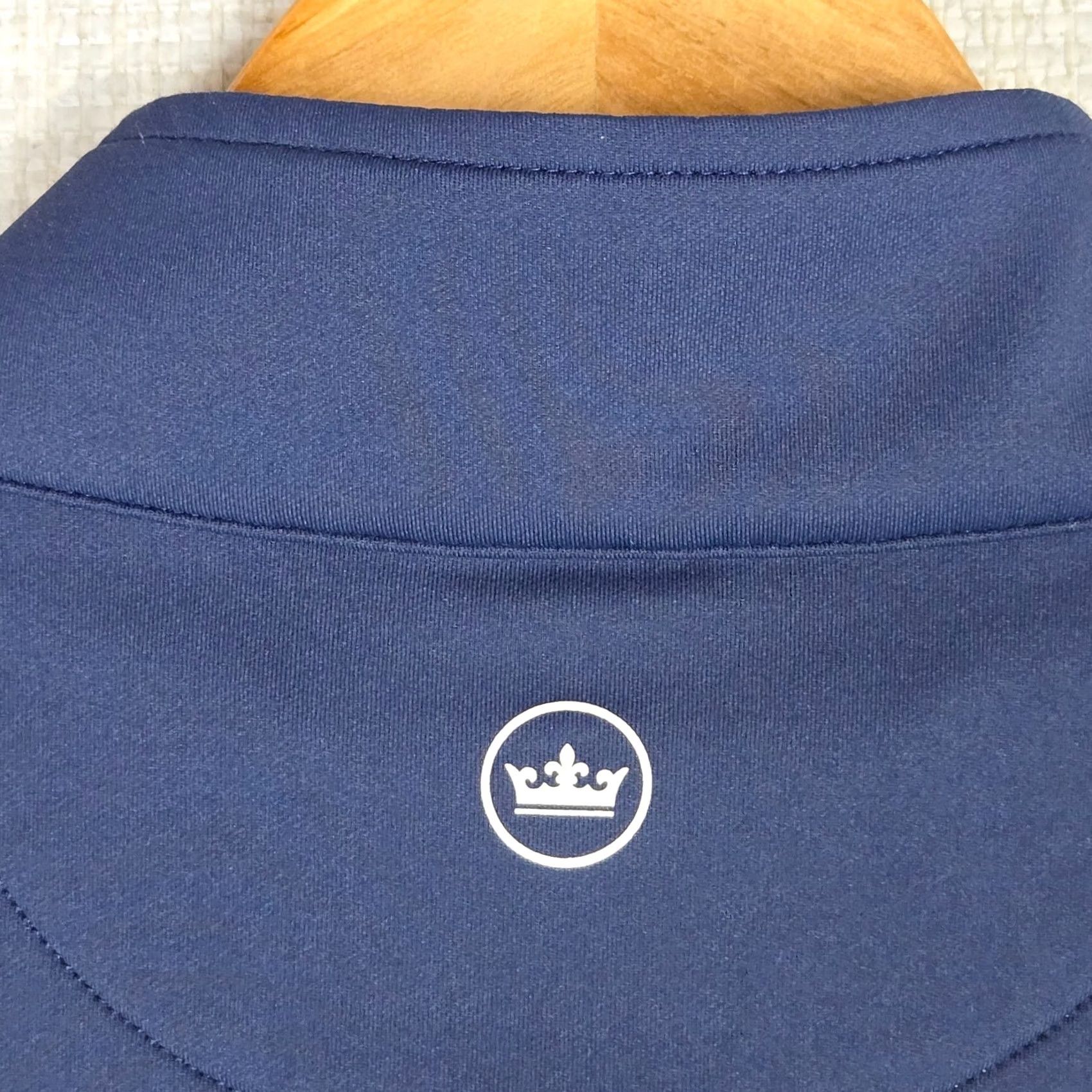 Peter Millar Peter Millar Crown Sport Perth Wicking Mens 1/4 Zip Vest Pullover Blue Golf Casual Shirt Jacket Windbreaker Stand-Up Collar Large Mens Size US L / EU 52-54 / 3 - 7 Thumbnail