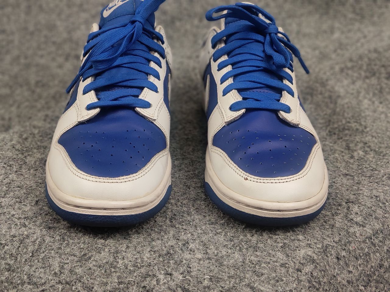 Nike Nike Dunk Low Retro Racer Blue Leather Sneakers Vintage Size US 9 / EU 42 - 9 Thumbnail