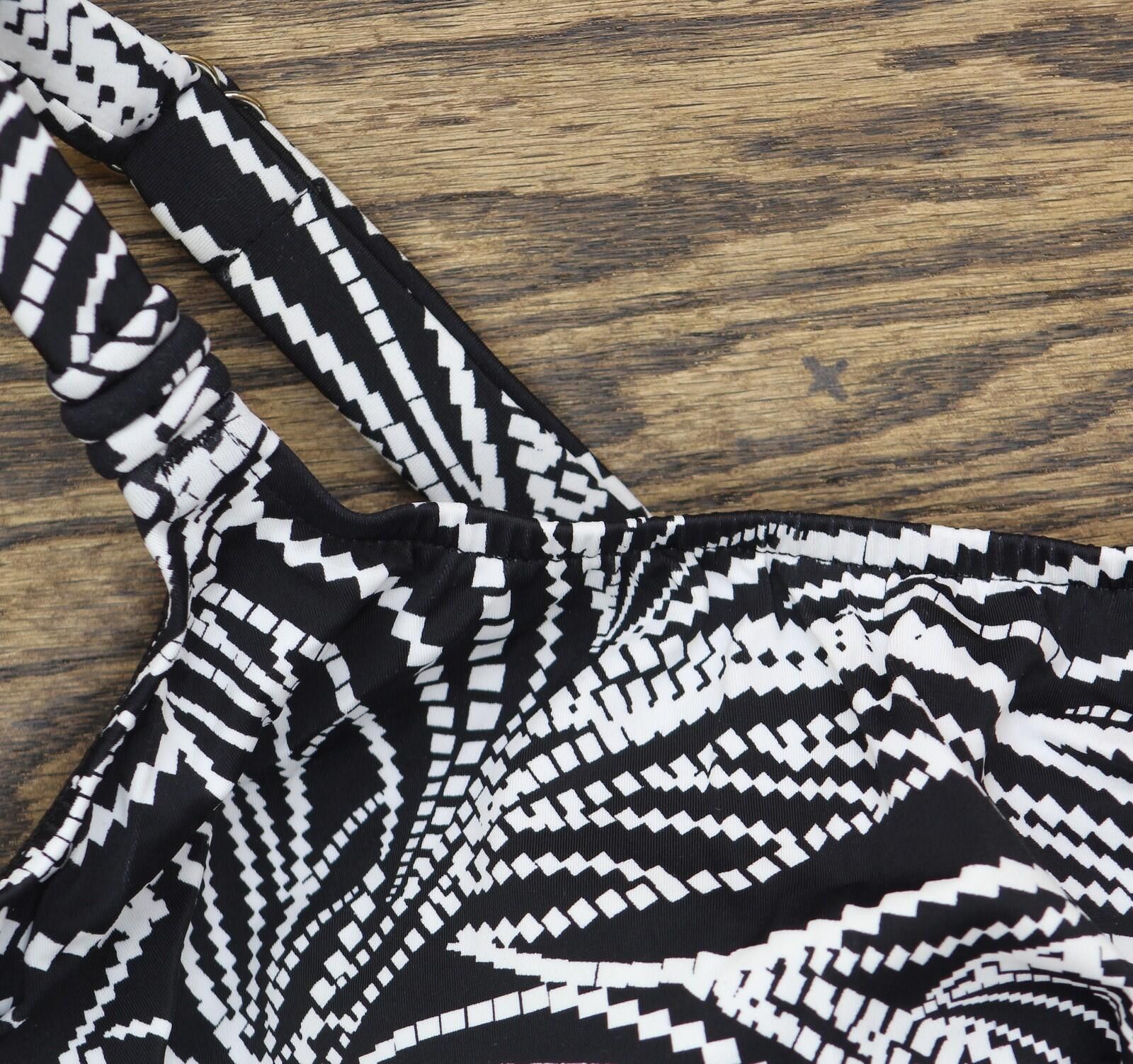 Other Nwt Swim Solutions One Romper On The Vine Black / White 22w Size ONE SIZE - 6 Thumbnail