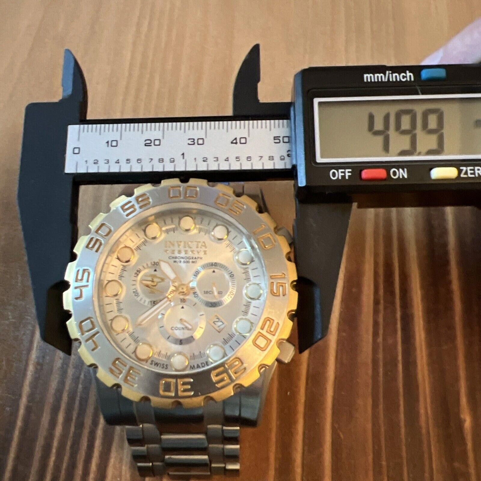 Invicta Invicta Reserve 112803-643153 Men’s Watch New Battery Size ONE SIZE - 3 Thumbnail