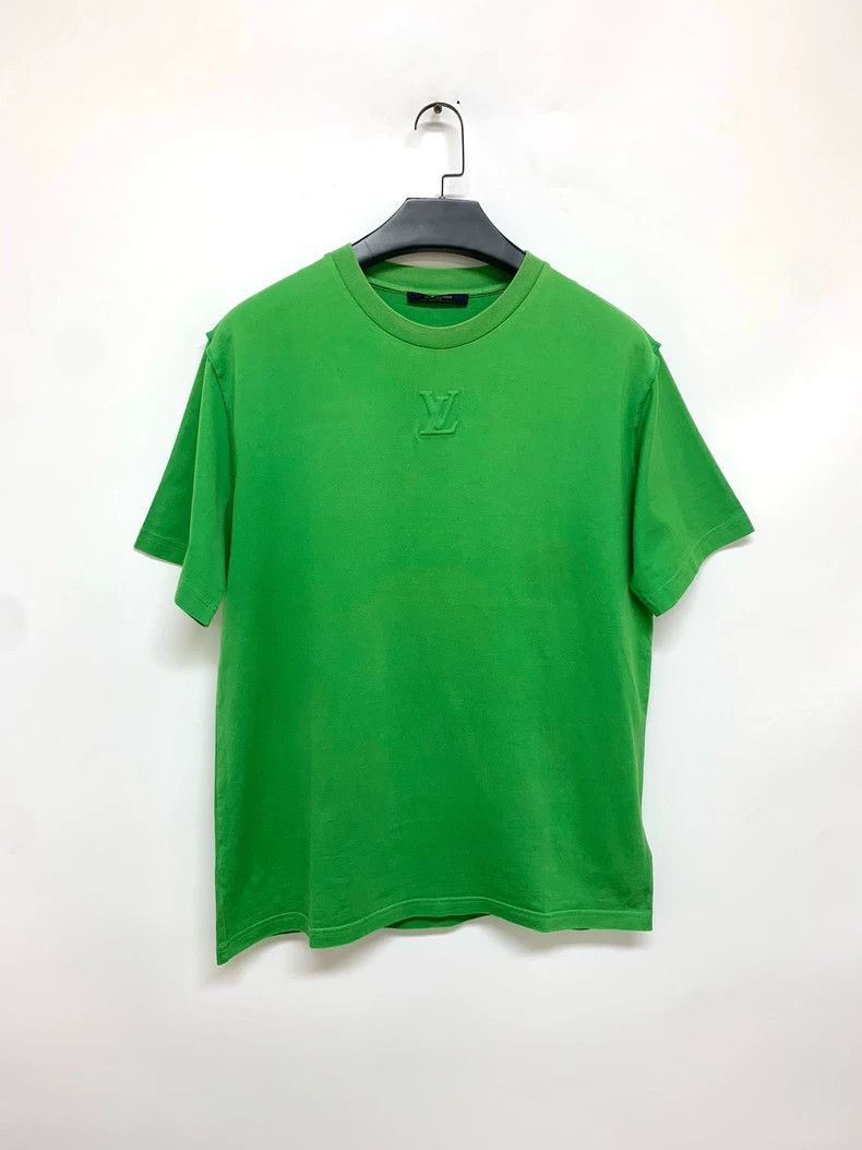 Louis Vuitton Louis Vuitton Green short sleeve T-shirt Size US XL / EU 56 / 4 - 1 Thumbnail