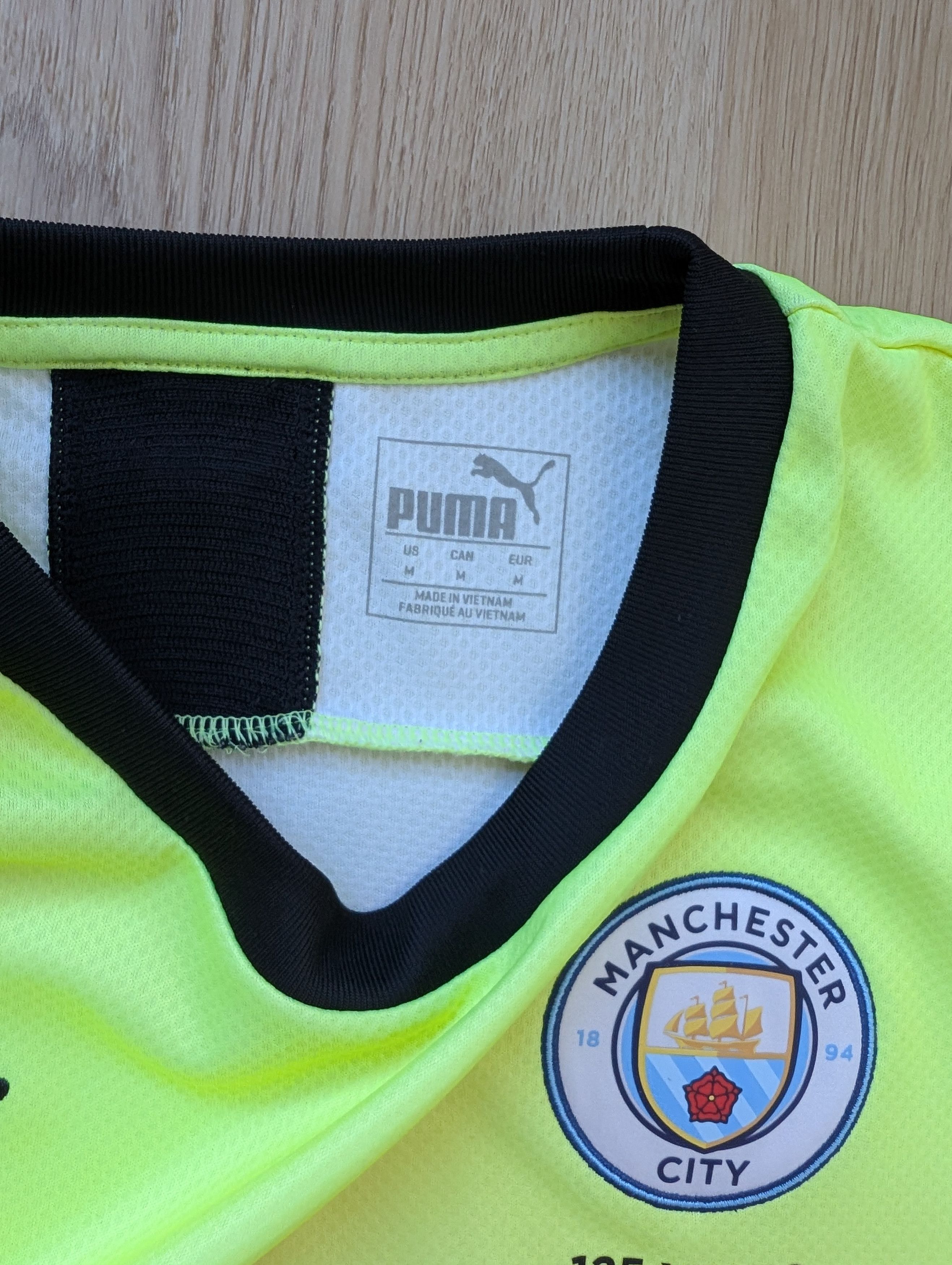 Puma Puma Manchester City soccer jersey yellow Size US M / EU 48-50 / 2 - 6 Thumbnail
