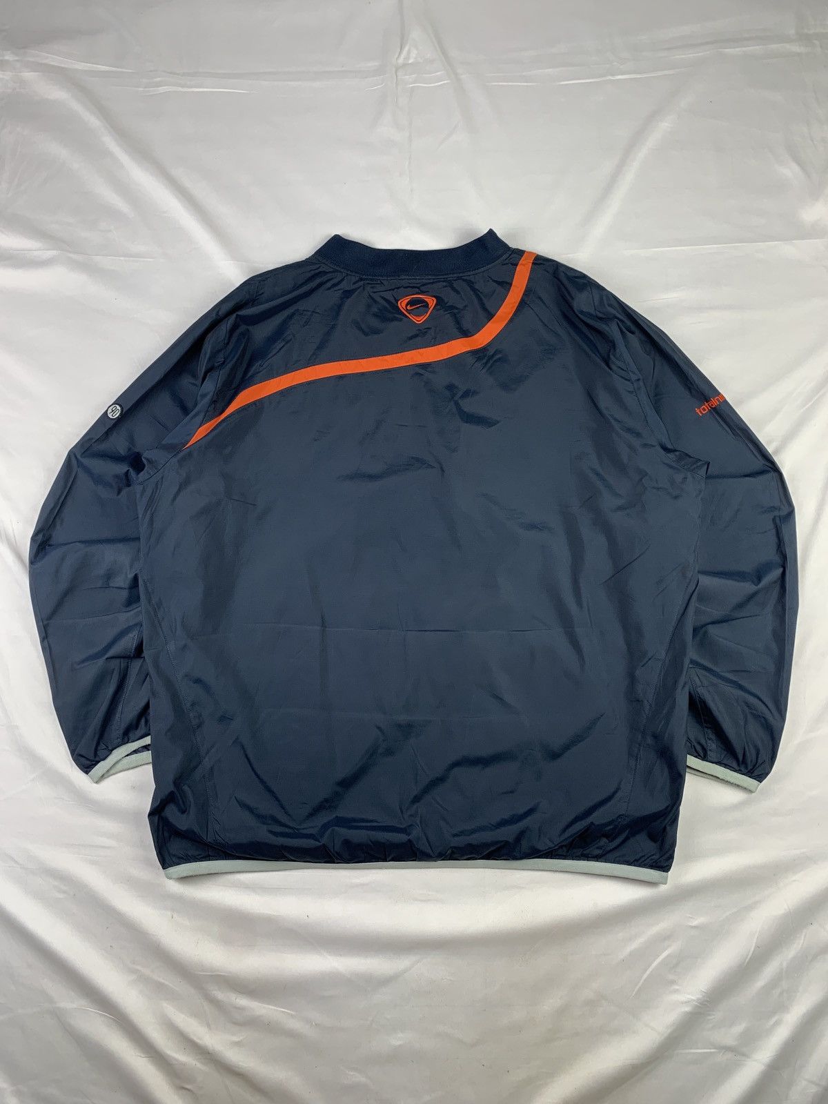 Nike 2000s Nike T90 Soccer Small Swoosh Pullover Training Jacket Size US XL / EU 56 / 4 - 2 Thumbnail