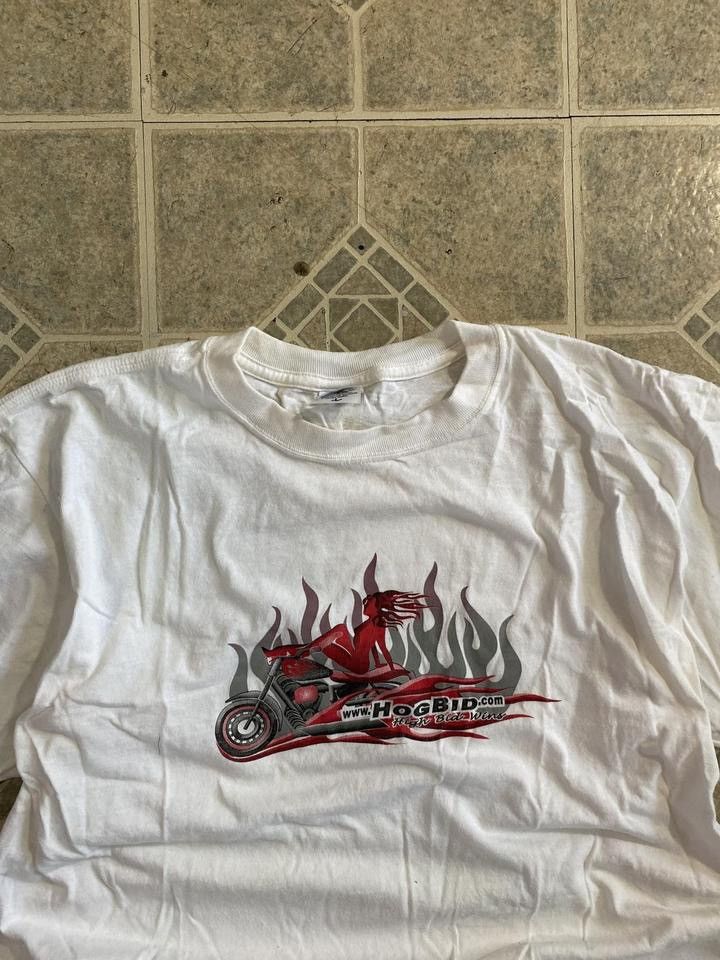 Other Vintage Y2K hot rod style shirt white size large Size US L / EU 52-54 / 3 - 2 Thumbnail