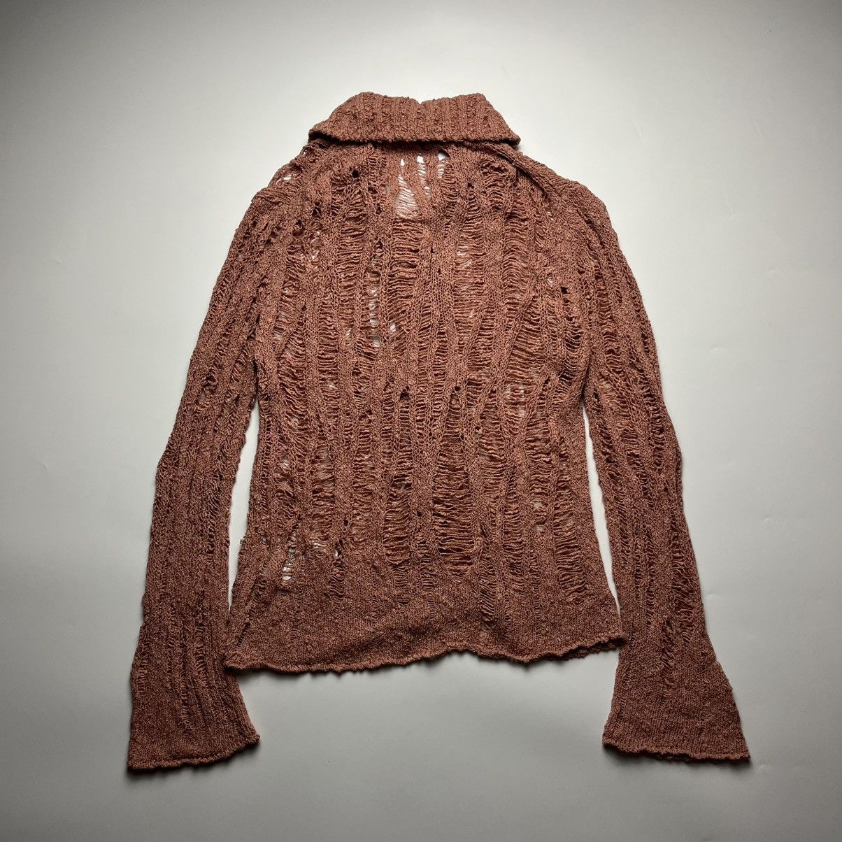 Acne Studios Acne Studios Distressed Cardigan Size M / US 6-8 / IT 42-44 - 5 Thumbnail