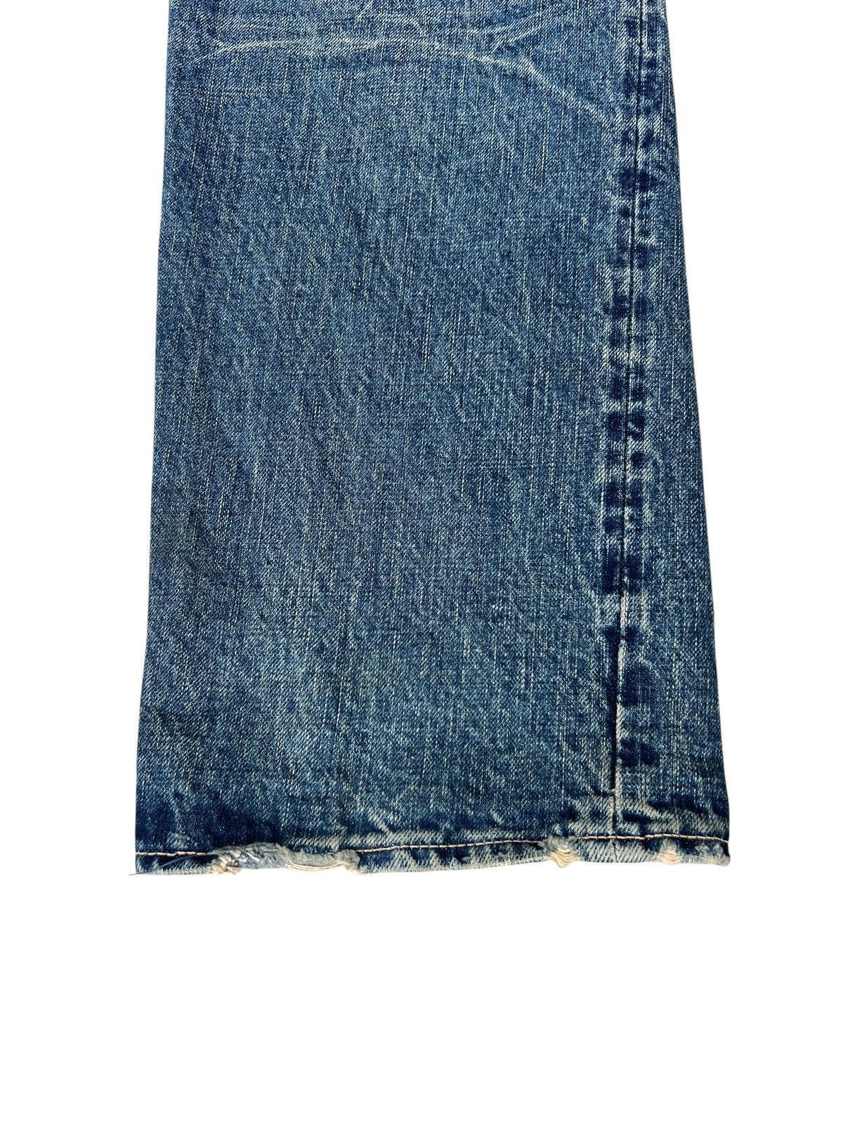 Spellbound Vintage Spellbound Japan Distressed Mud Denim Selvedge Jeans Size US 30 / EU 46 - 22 Thumbnail