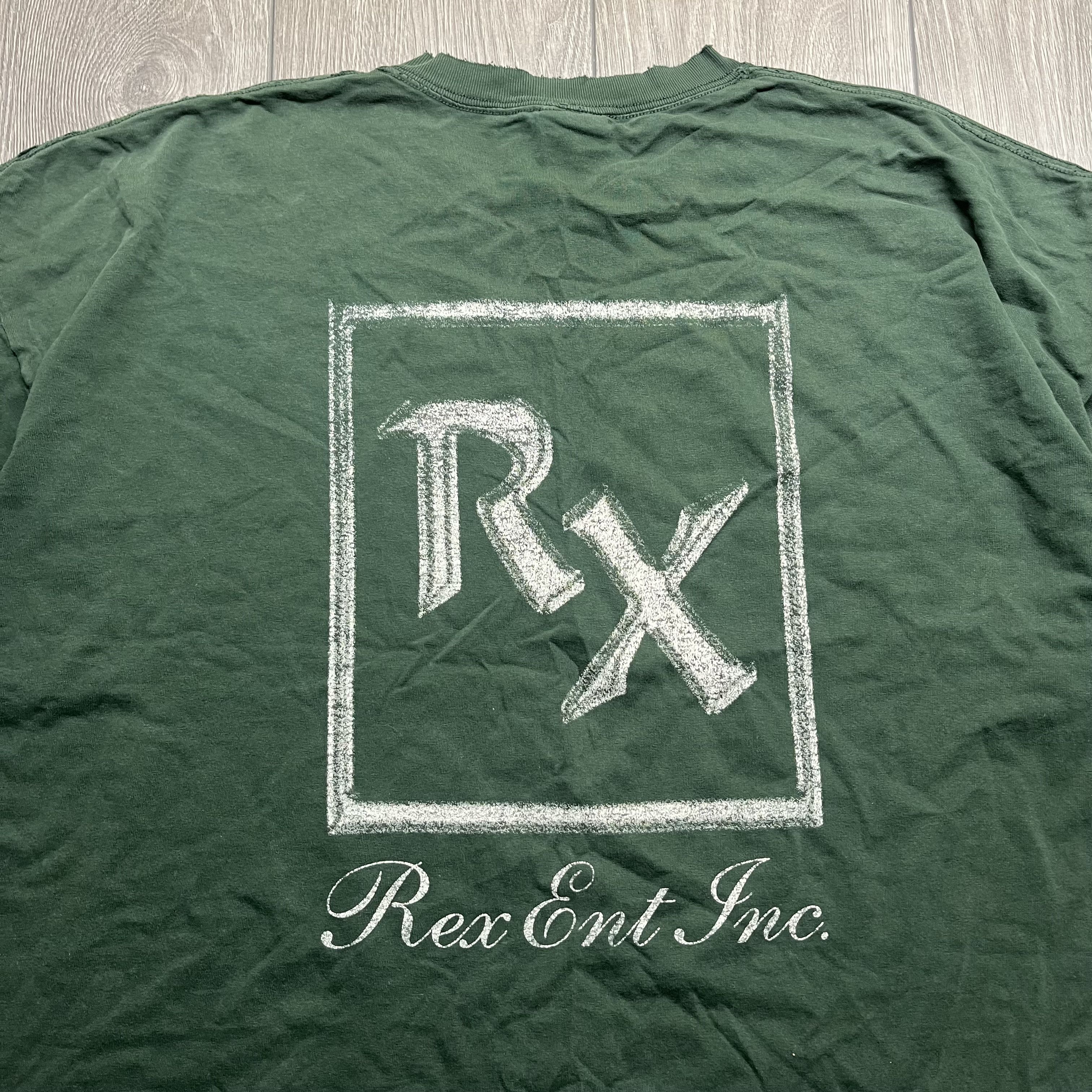 Rap Tees × Vintage Vintage Rex Ent Inc 1990s Hip Hop Rap T Shirt XXXL Rare Size US XXL / EU 58 / 5 - 2 Thumbnail