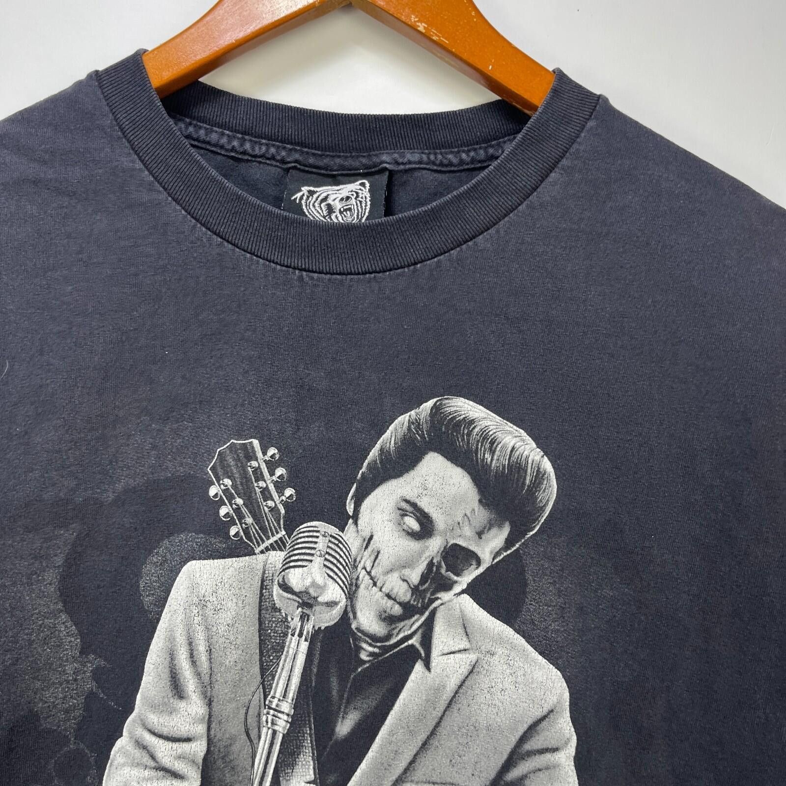 Other Vintage DGA David Gonzalez Art Rocking Dead T Shirt Elvis L Size US L / EU 52-54 / 3 - 3 Thumbnail