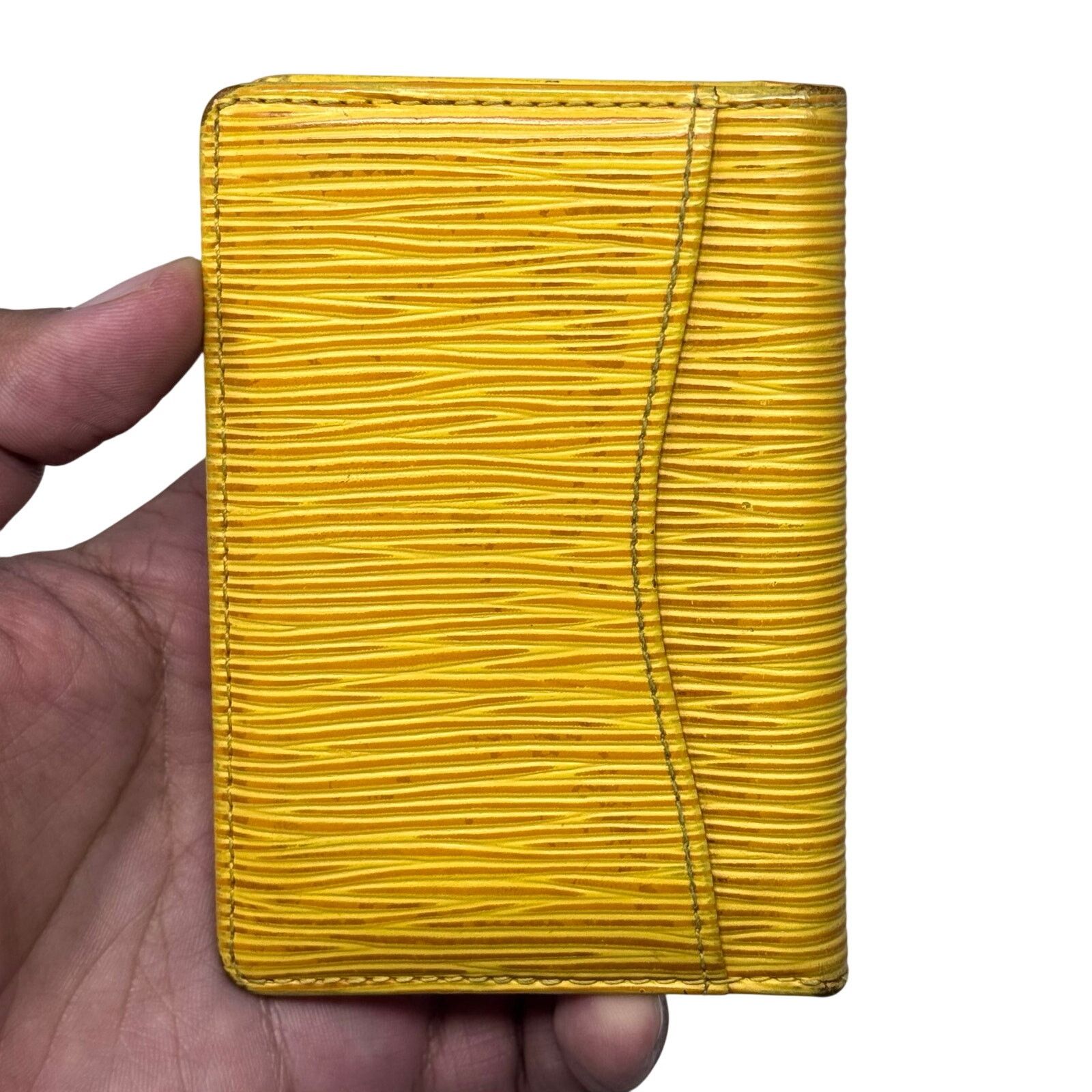 Louis Vuitton Louis Vuitton Yellow Pocket Organizer Size ONE SIZE - 4 Thumbnail