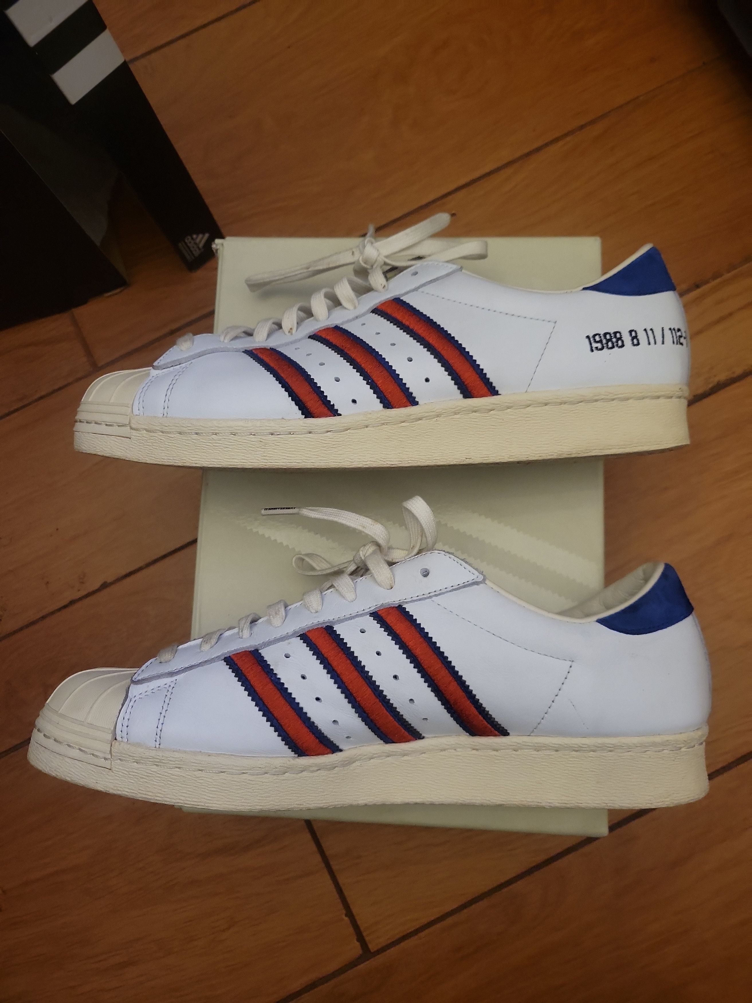 Adidas Adidas x D-Mop Consortium Superstar sz 11.5 Size US 11.5 / EU 44-45 - 2 Thumbnail