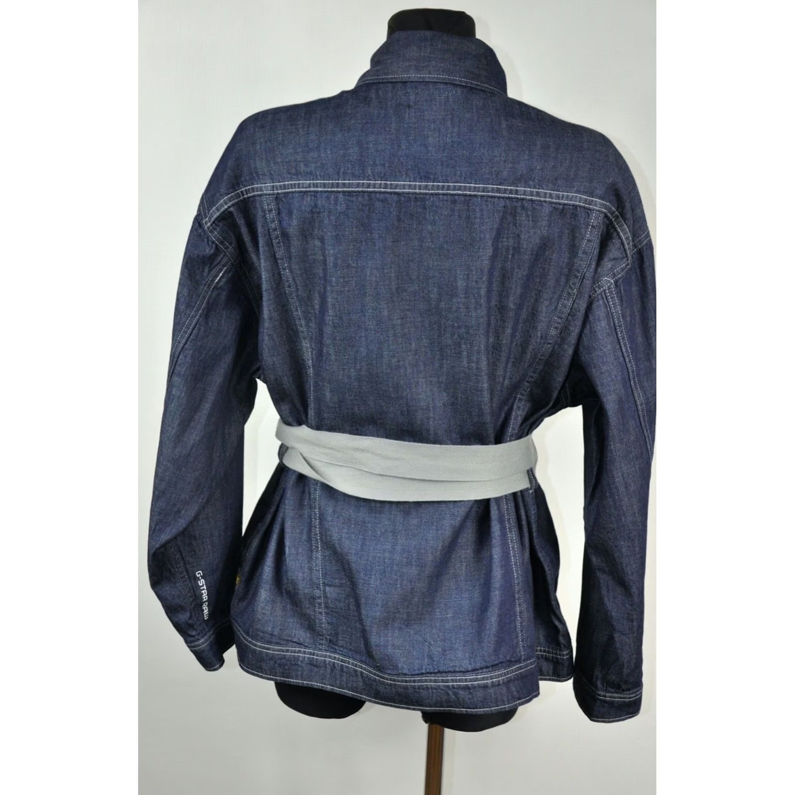 G-Star G-Star 3301 Real Boyfriend JKT WMN Denim Jacket L Blue Size L / US 10 / IT 46 - 2 Thumbnail