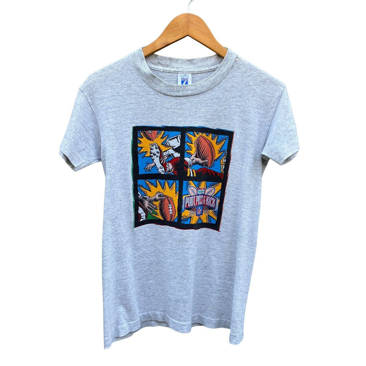 NFL Vintage 90s NFL Punt Pass & Kick T-Shirt Youth L Size US L / EU 52-54 / 3 - 1 Thumbnail