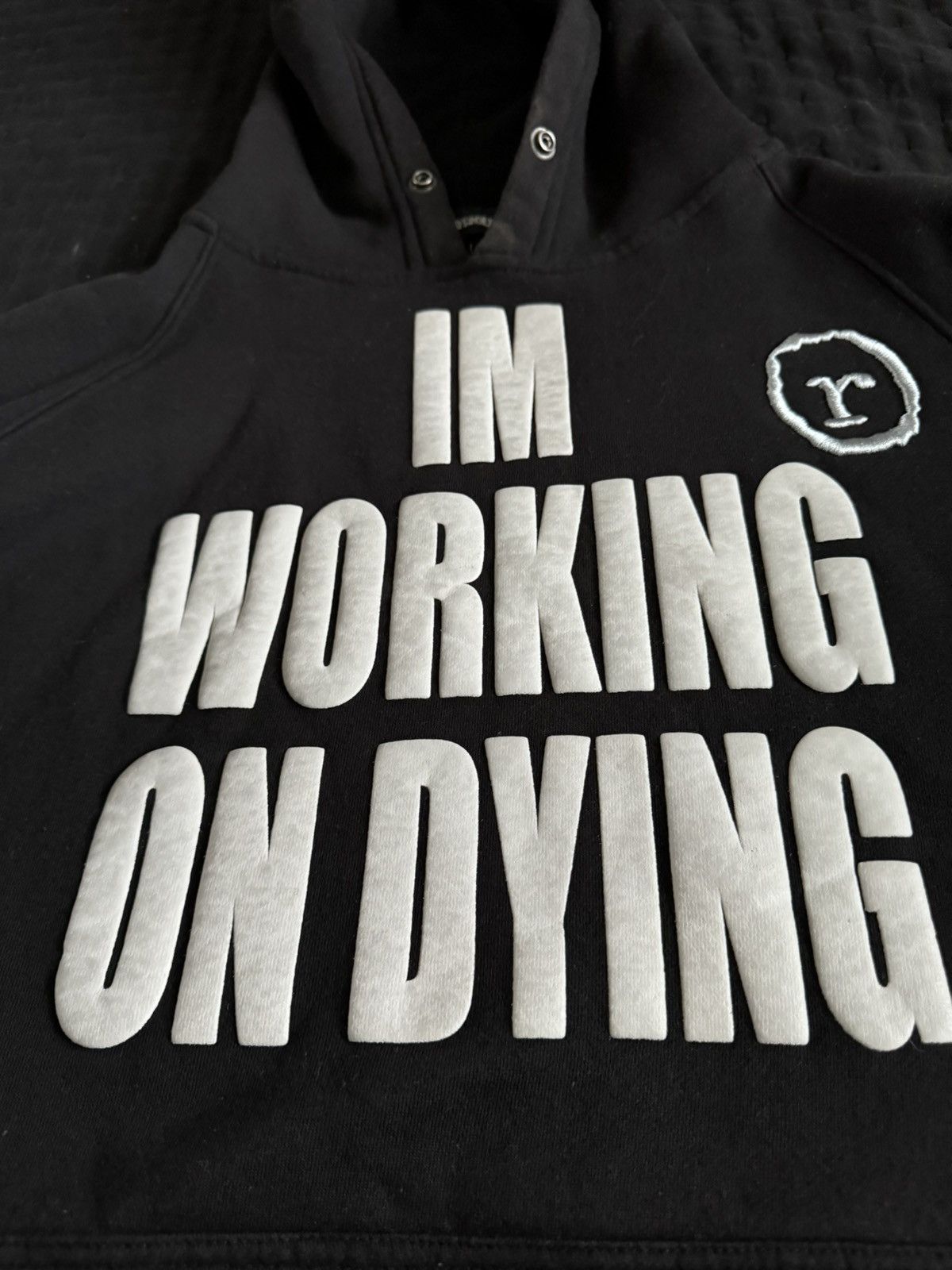 Other Reckless scholars x working on dying puff print hoodie Size US L / EU 52-54 / 3 - 1 Thumbnail