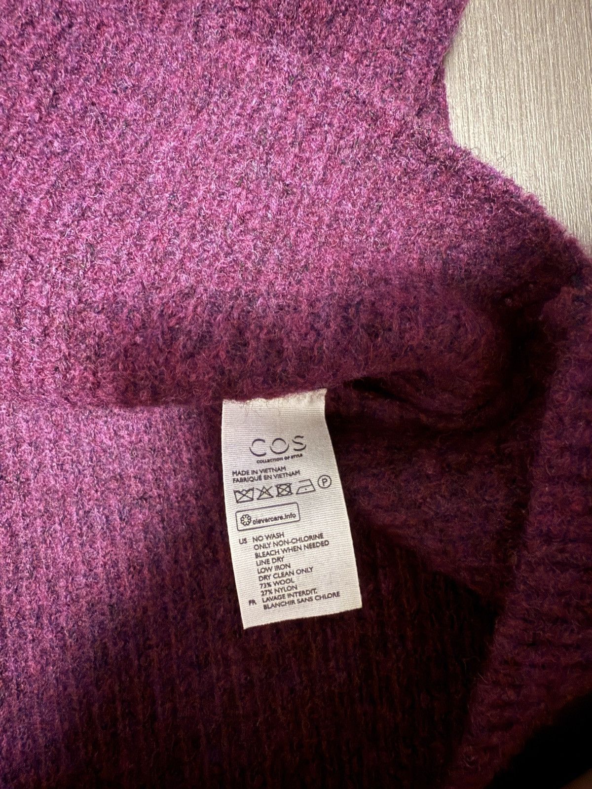 Cos Cos sweater burgundy Size US M / EU 48-50 / 2 - 4 Thumbnail