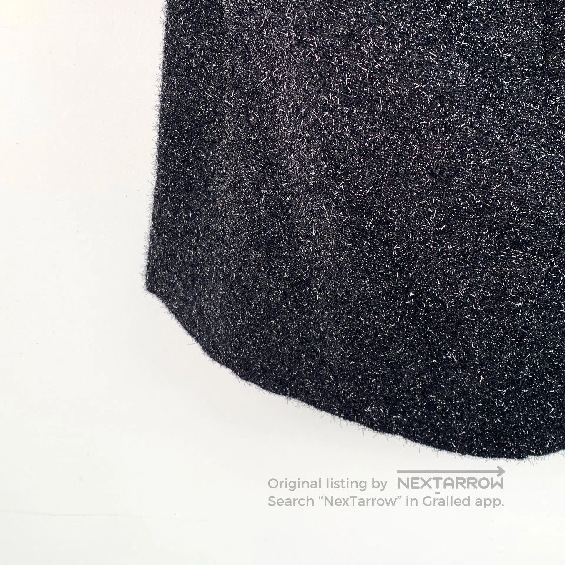Balenciaga Balenciaga Black Silver Threaded Lace Wool Round Neck Slee Size XS / US 0-2 / IT 36-38 - 4 Thumbnail