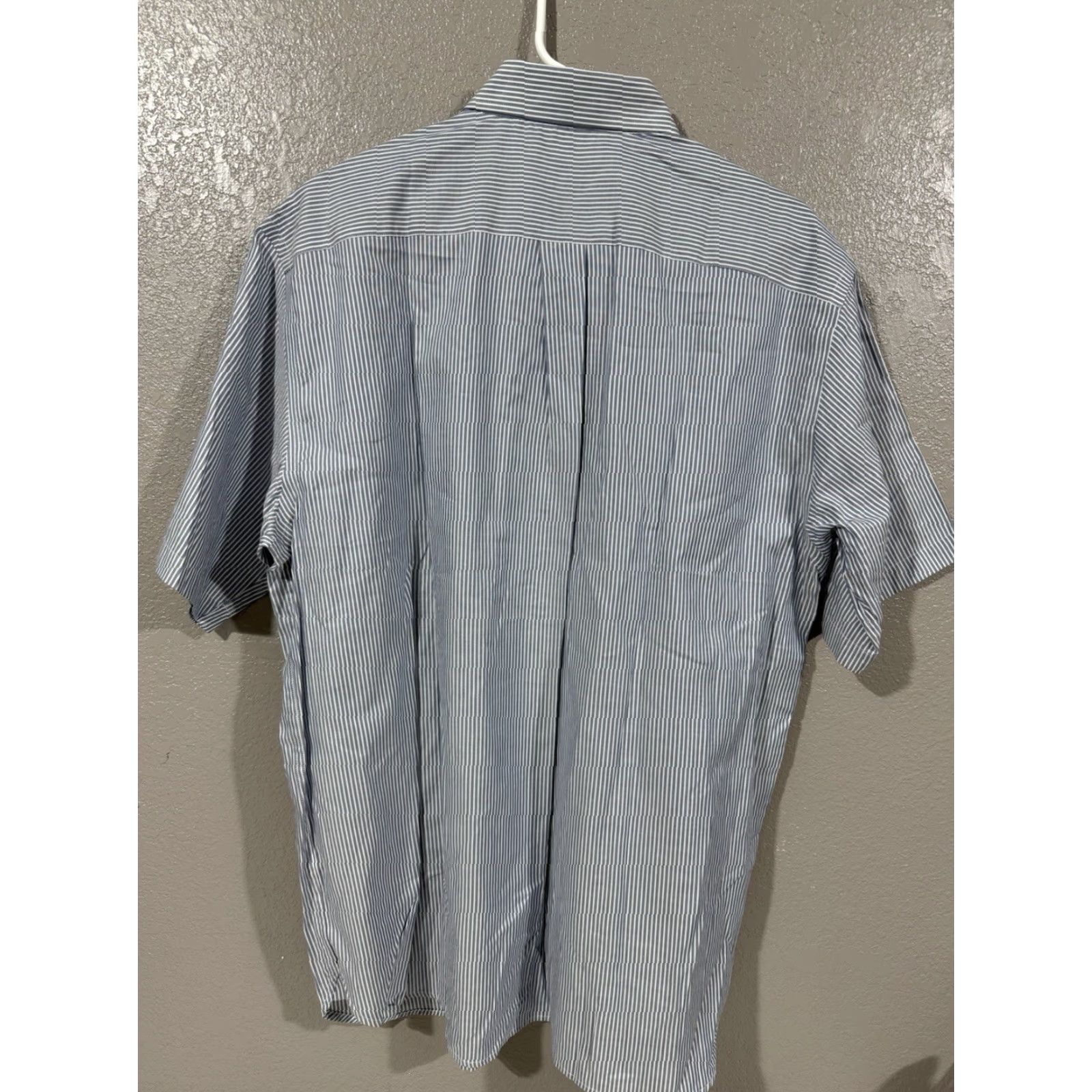Cremieux Daniel Cremieux Shirt Mens L Blue Plaid Signature Collection Button Short Sleeve Size US L / EU 52-54 / 3 - 6 Thumbnail
