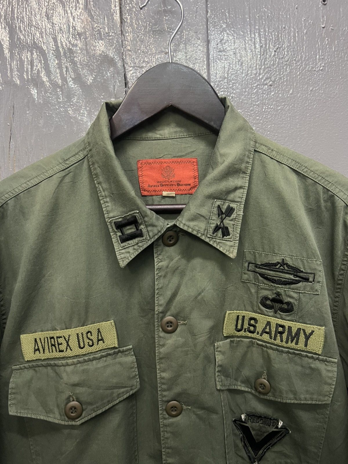 Avirex Vintage Avirex Officers Uniform Shirt Size US M / EU 48-50 / 2 - 5 Thumbnail