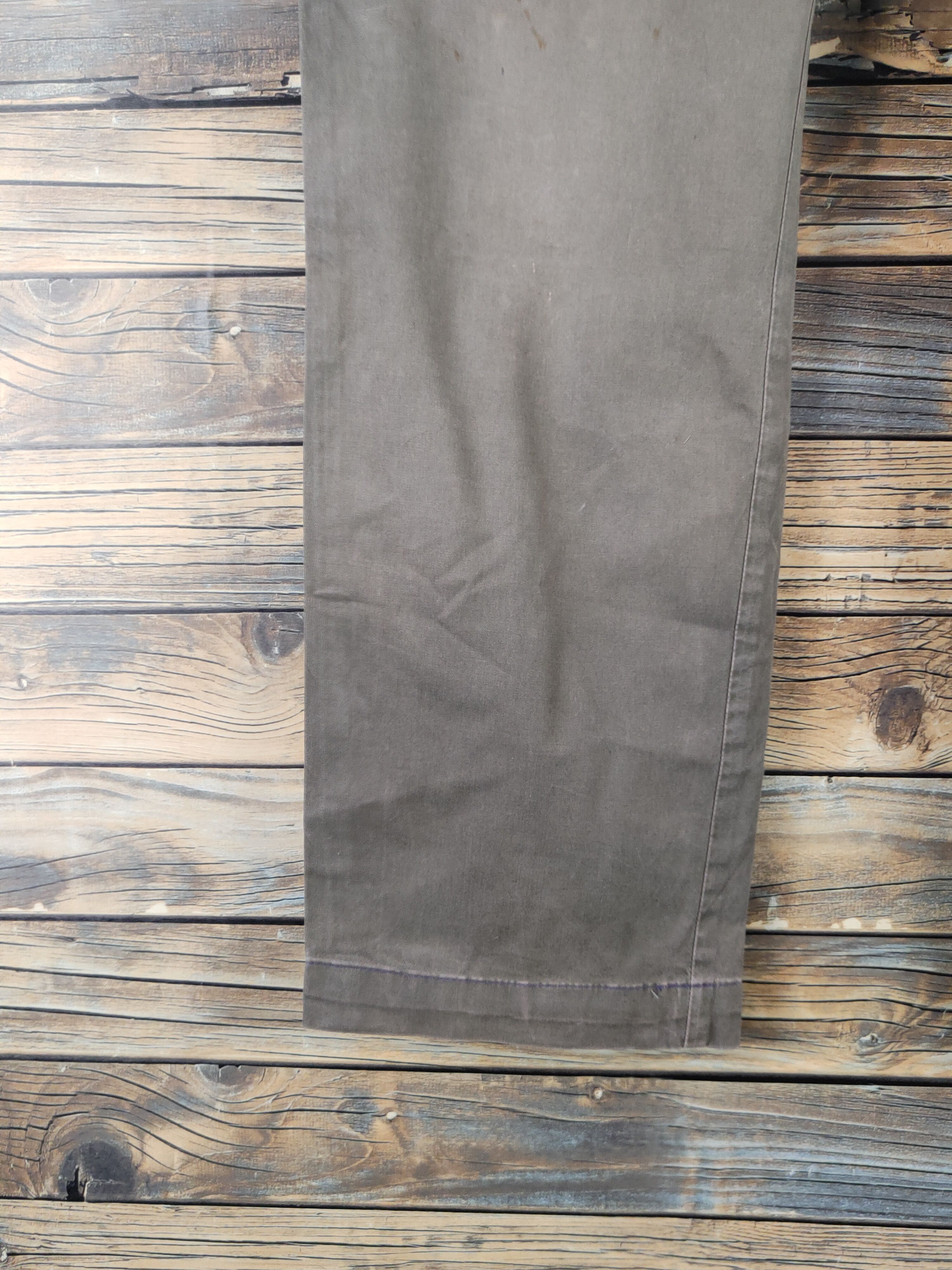 Japanese Brand DL Uniqlo Olive Multipocket Cargo Pants #1942 Size US 34 / EU 50 - 4 Thumbnail