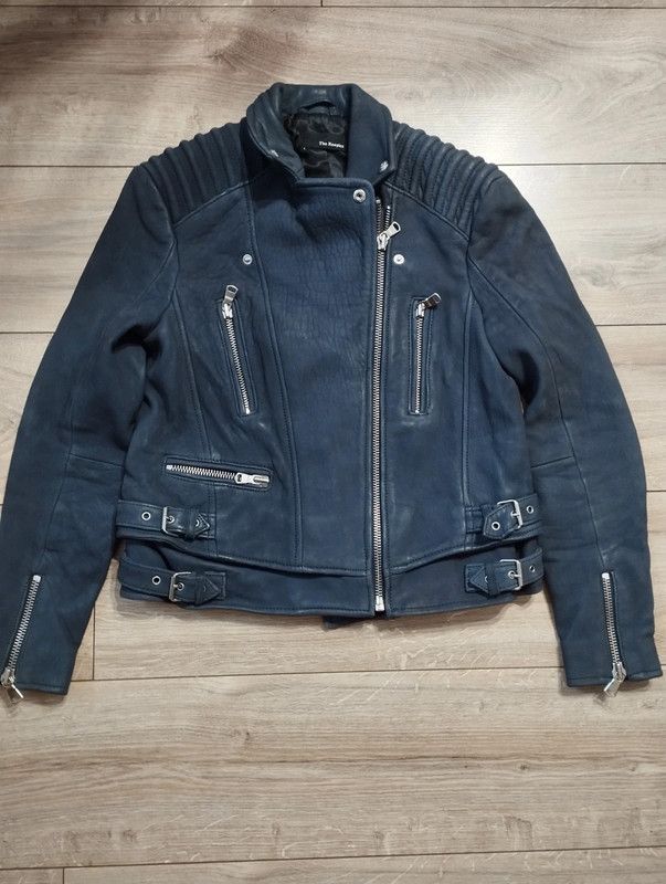 The Kooples The Kooples biker leather jacket size L sheepskin jacket Size L / US 10 / IT 46 - 3 Thumbnail
