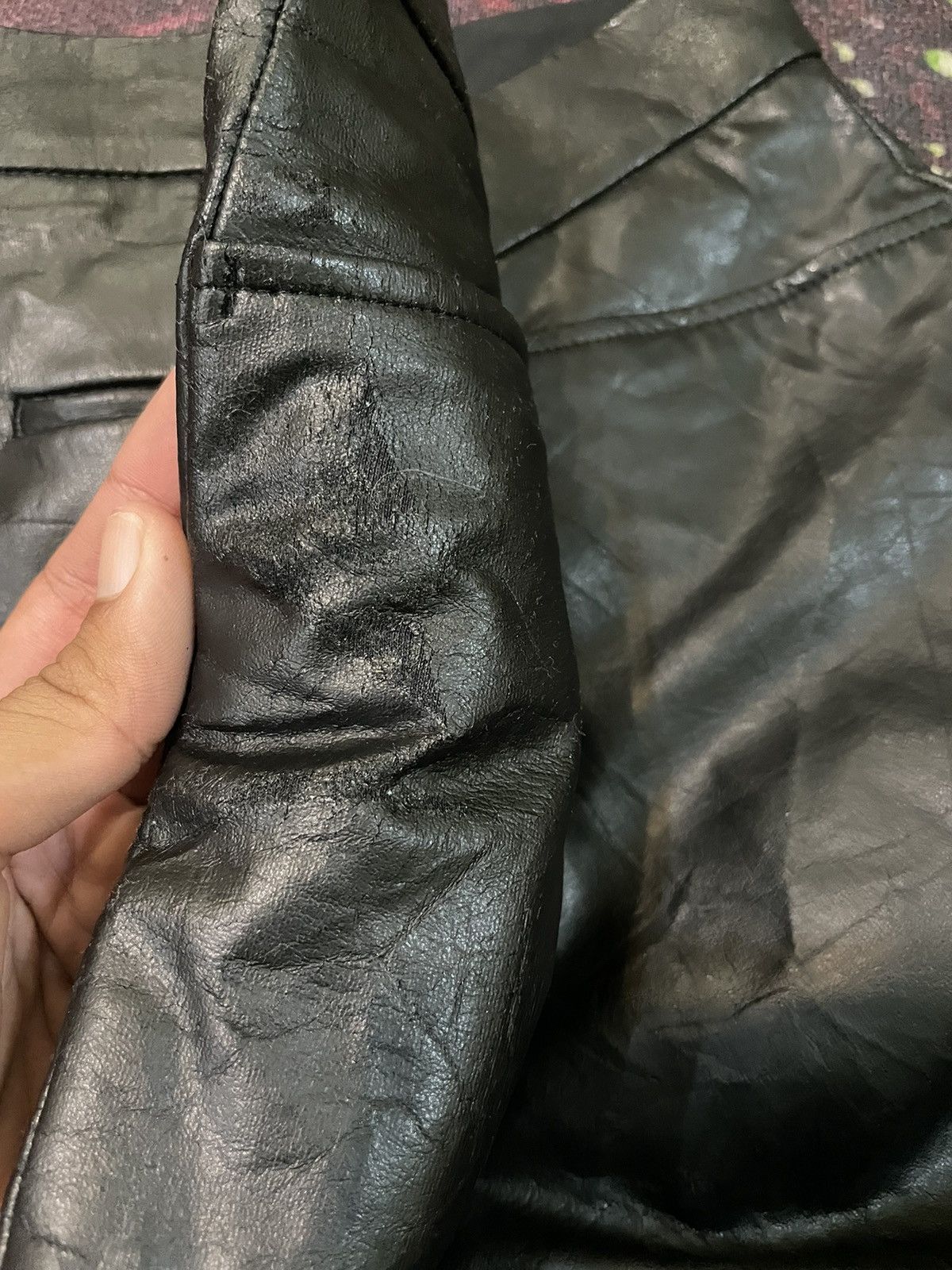 Comme Ca Ism Comme Ca Du Mode Spandex Leather Pants Size US 32 / EU 48 - 4 Thumbnail