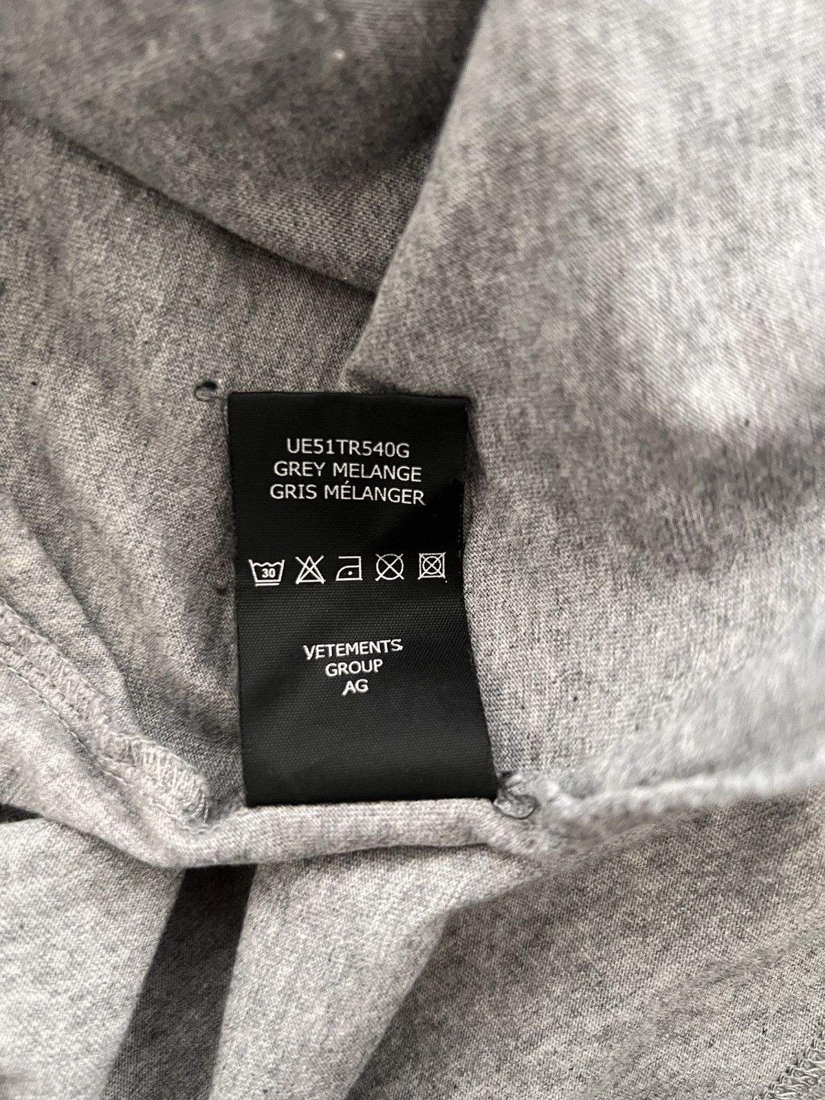 Vetements Vetements Logo Patches Oversized Tshirt Size US S / EU 44-46 / 1 - 4 Thumbnail