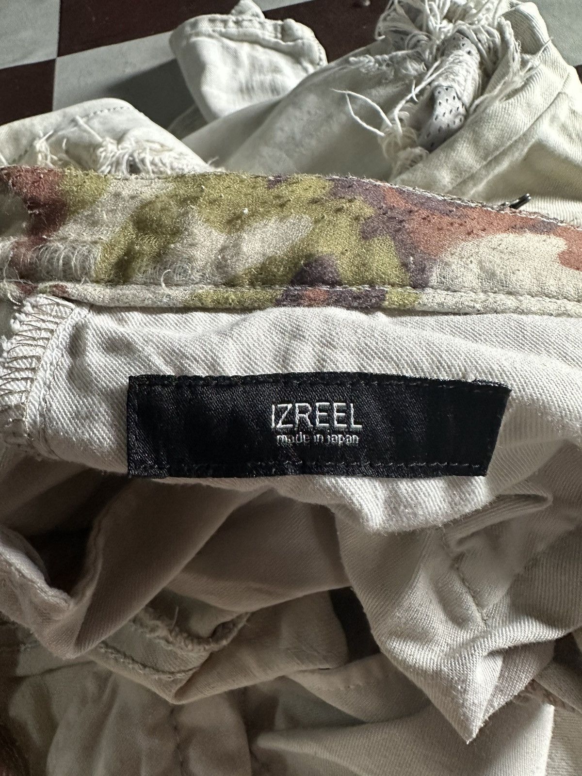Designer Izreel Kazuhiro Takakuro distressed style sedi denim jeans Size US 34 / EU 50 - 12 Thumbnail