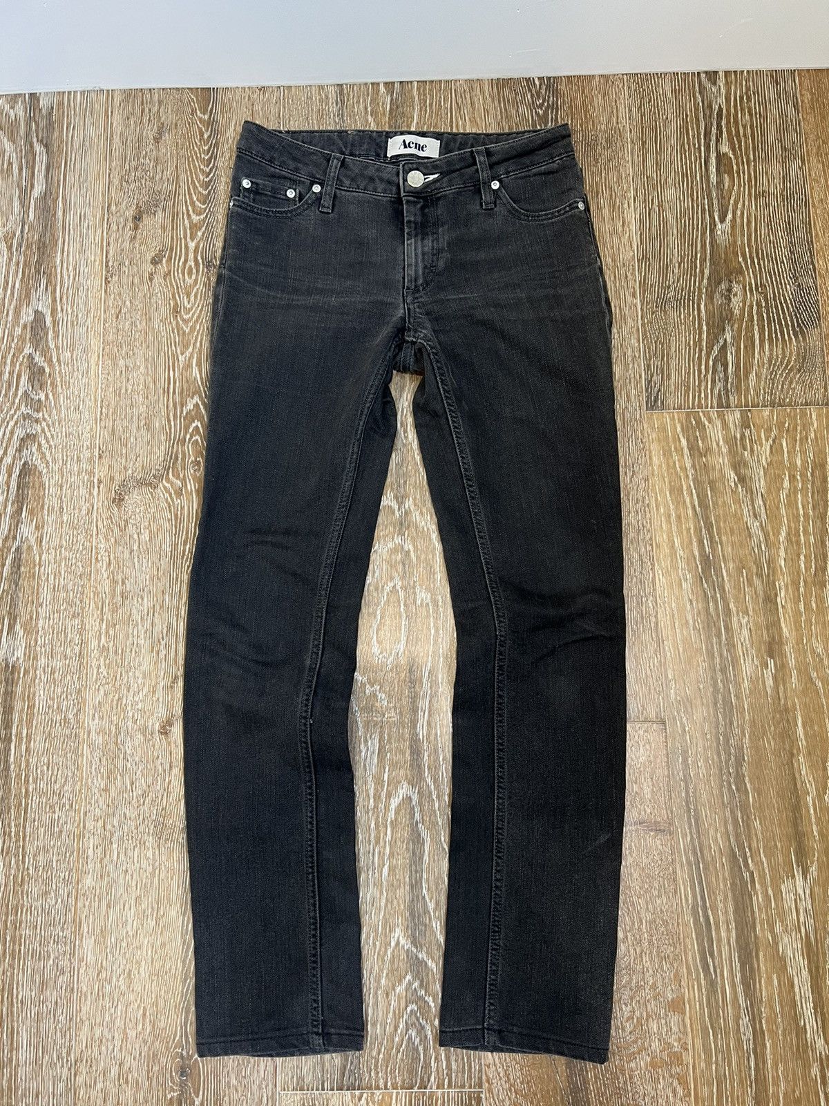 Acne Studios Womens acne studios kex/blacks jeans Size 28" / US 6 / IT 42 - 1 Thumbnail