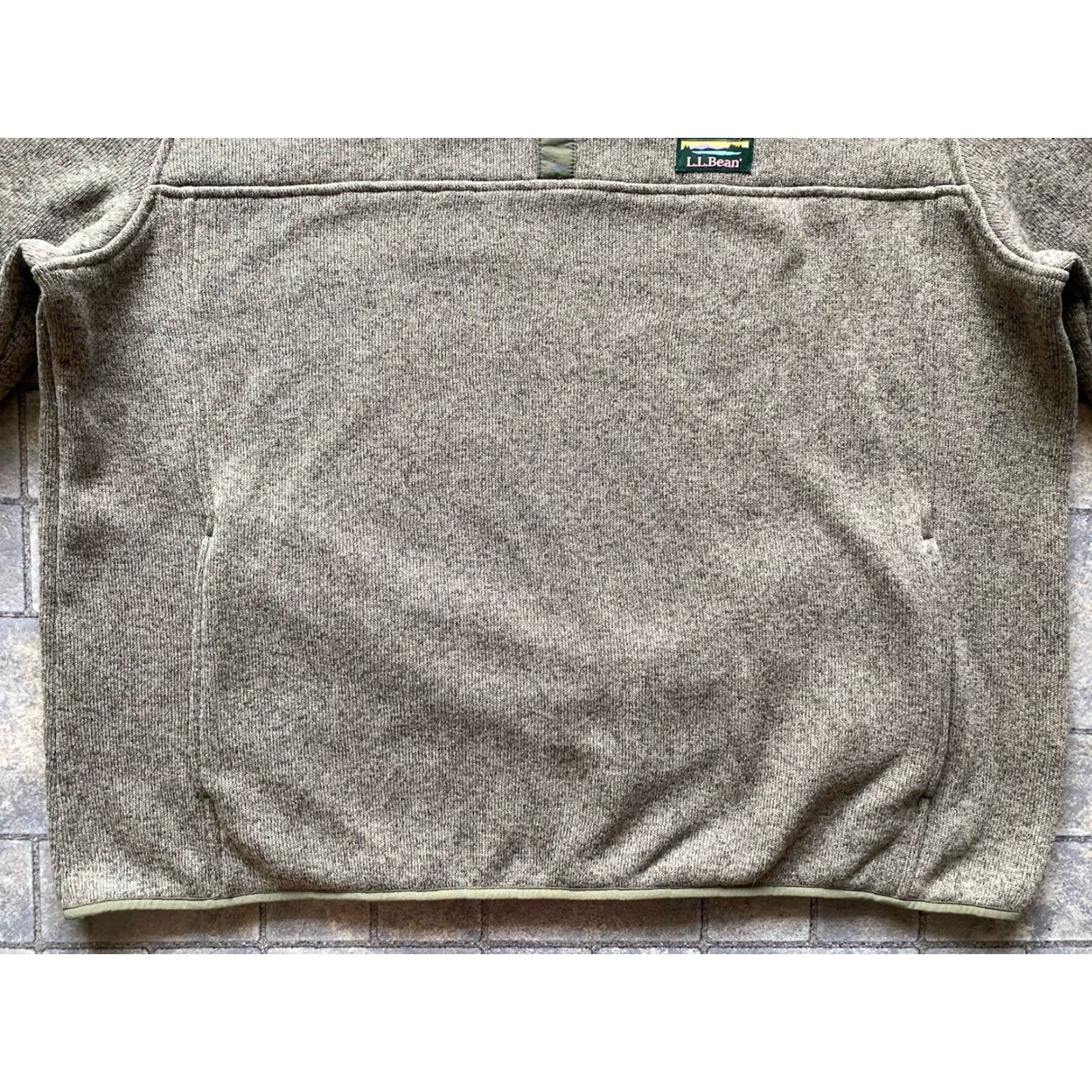 Vintage NWT LL Bean Men’s Fleece Sweater 2XL Eucalyptus Slightly Fitted Pullover Mens Sweater Size US XXL / EU 58 / 5 - 3 Thumbnail
