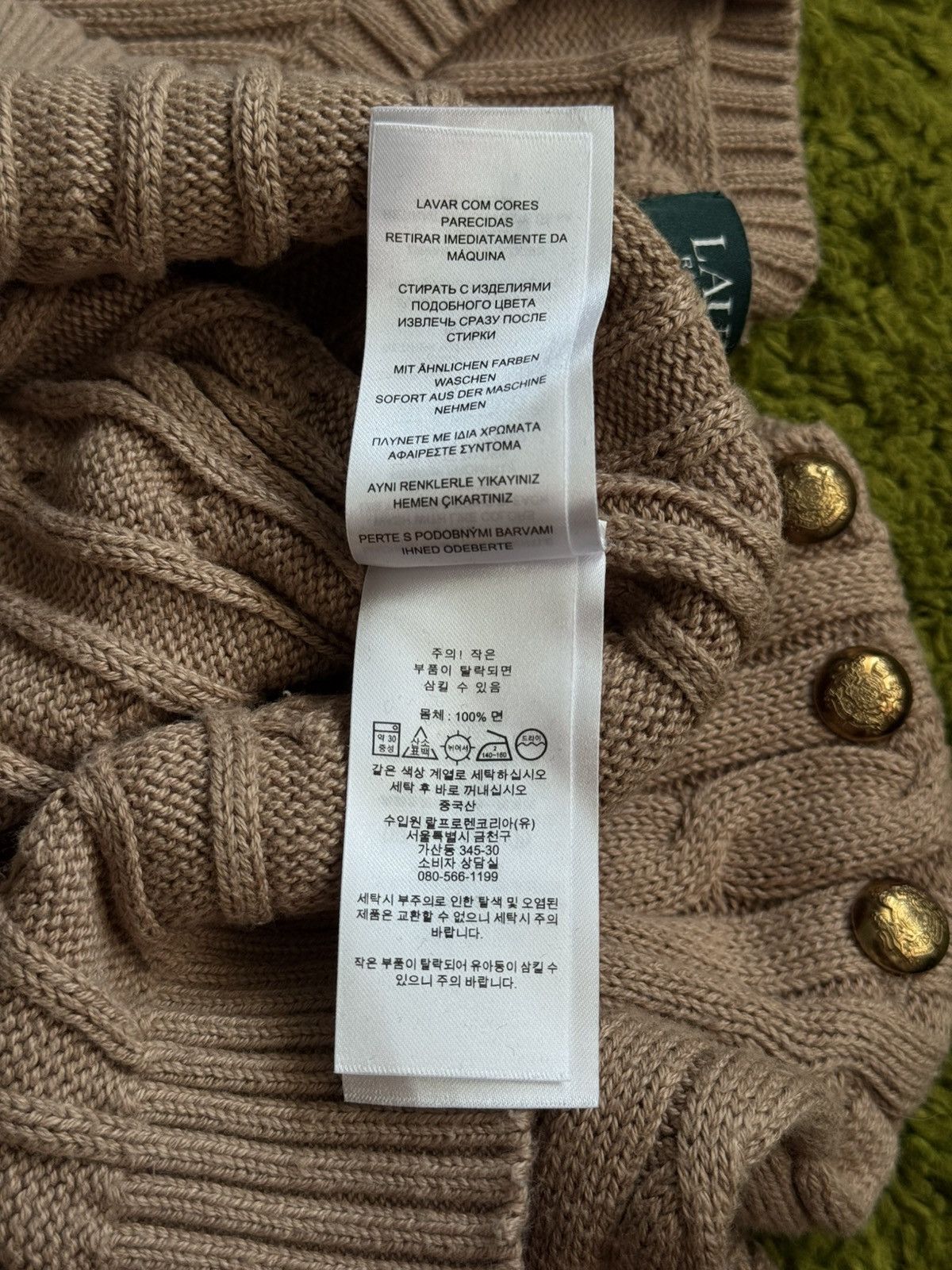 Ralph Lauren Lauren Ralph Lauren cable knit oldmoney style sweater Size M / US 6-8 / IT 42-44 - 7 Thumbnail