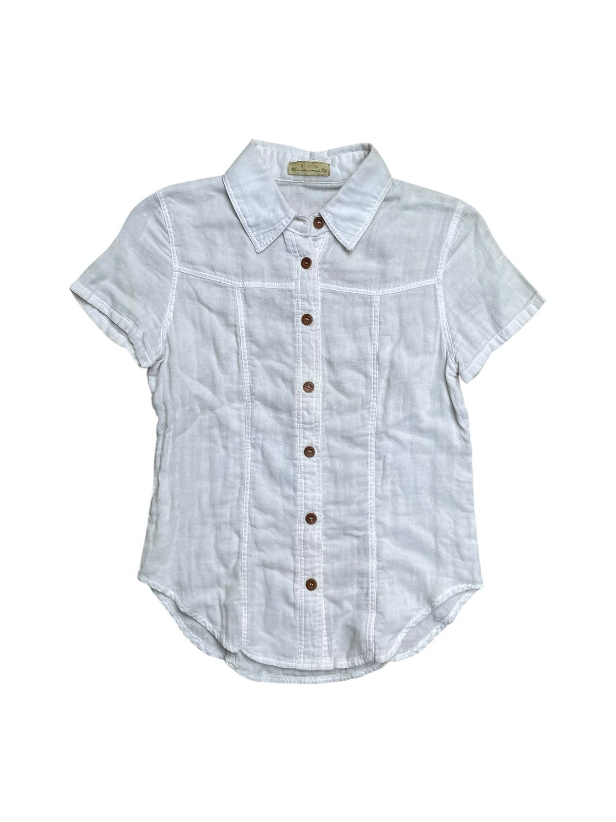 GOA GOA White Mini Shirt Size S / US 4 / IT 40 - 1 Thumbnail