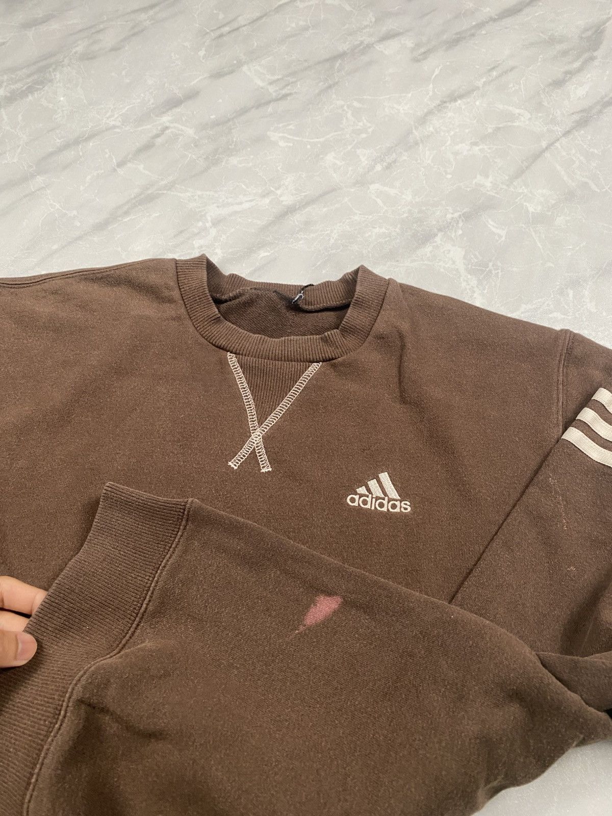 Adidas Vintage 00s Adidas Japan Casual Travis Crewneck Size US M / EU 48-50 / 2 - 5 Thumbnail