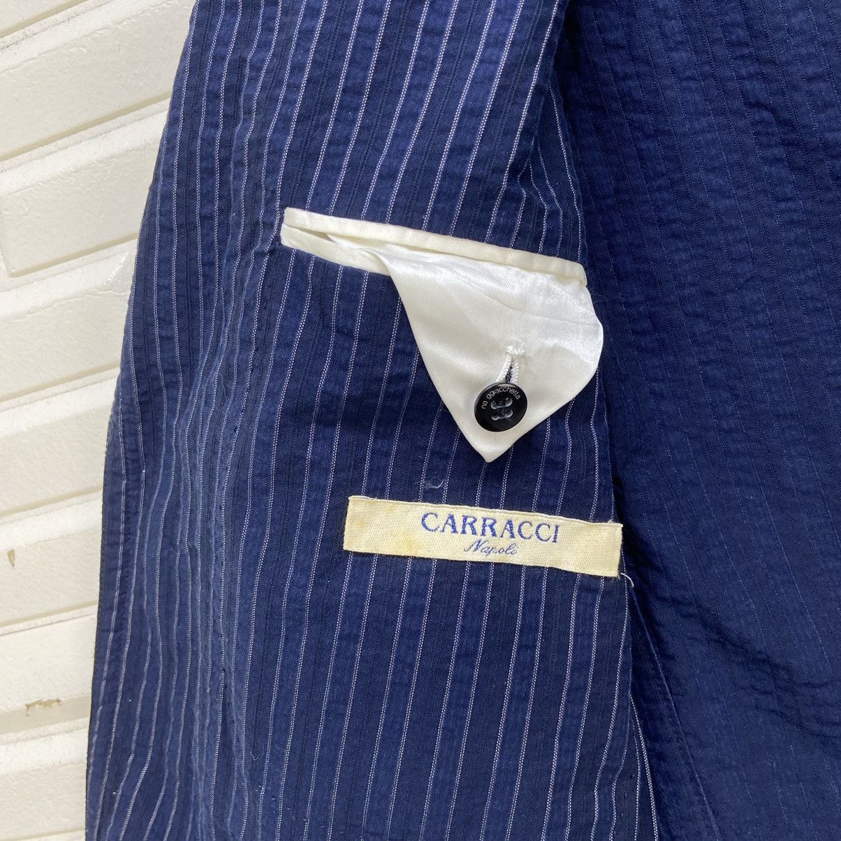 Other Italian Carracci Napoli Na Ggiacchetta Stripes Coat Blazer Size US M / EU 48-50 / 2 - 13 Thumbnail