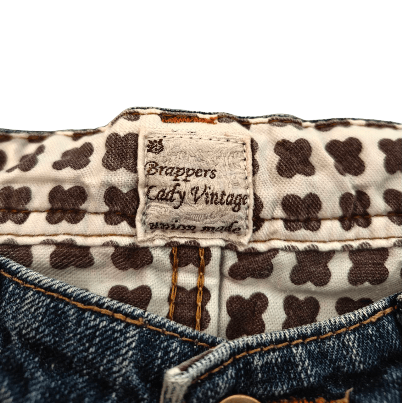 Japanese Brand Japanese Brappers Paint Denim Size 29" - 4 Thumbnail