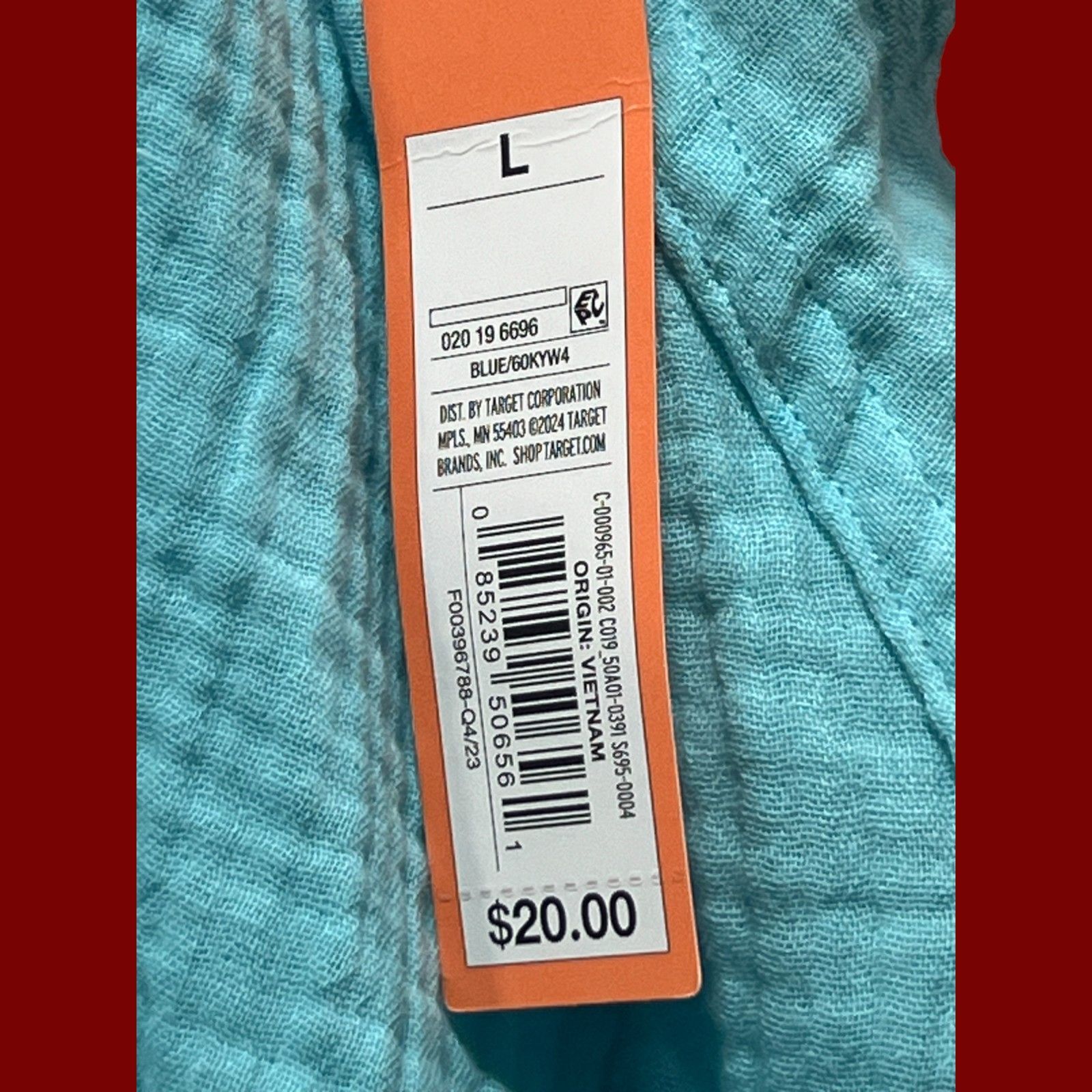 Other Colsie - Women's Tiny Tank Top - Light Blue - Large Size L / US 10 / IT 46 - 7 Thumbnail