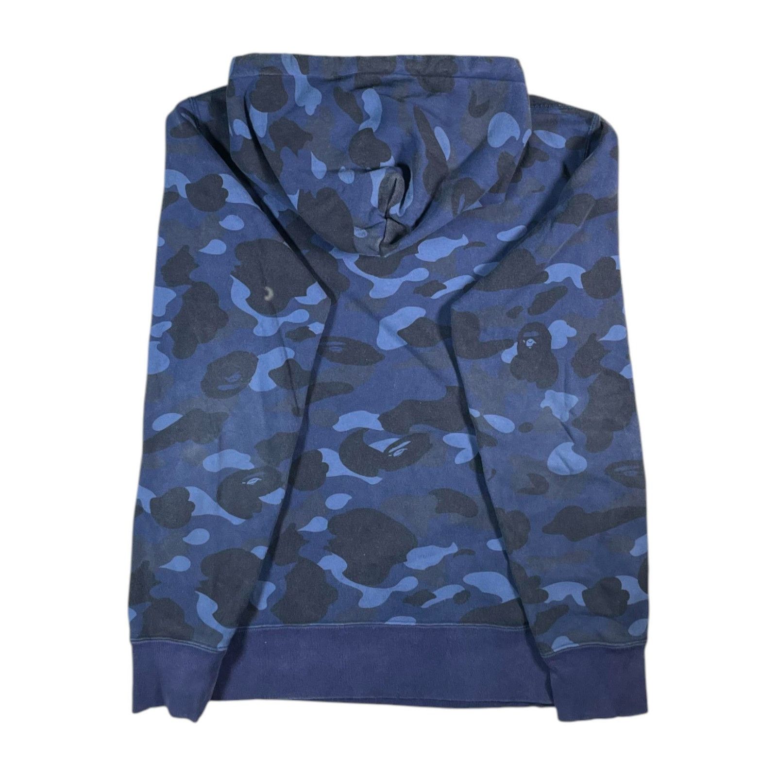 Bape BAPE Camo Chest Logo Blue Hoodie Size US L / EU 52-54 / 3 - 2 Thumbnail