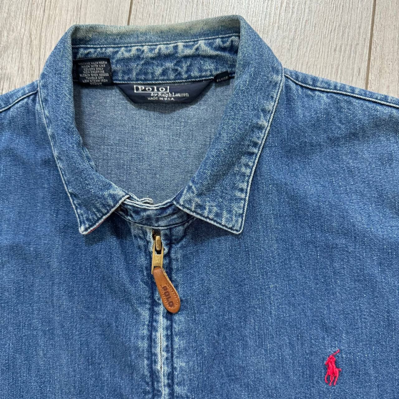 Polo Ralph Lauren × Vintage Vintage Polo Ralph Lauren Denim Jacket Size US L / EU 52-54 / 3 - 4 Thumbnail