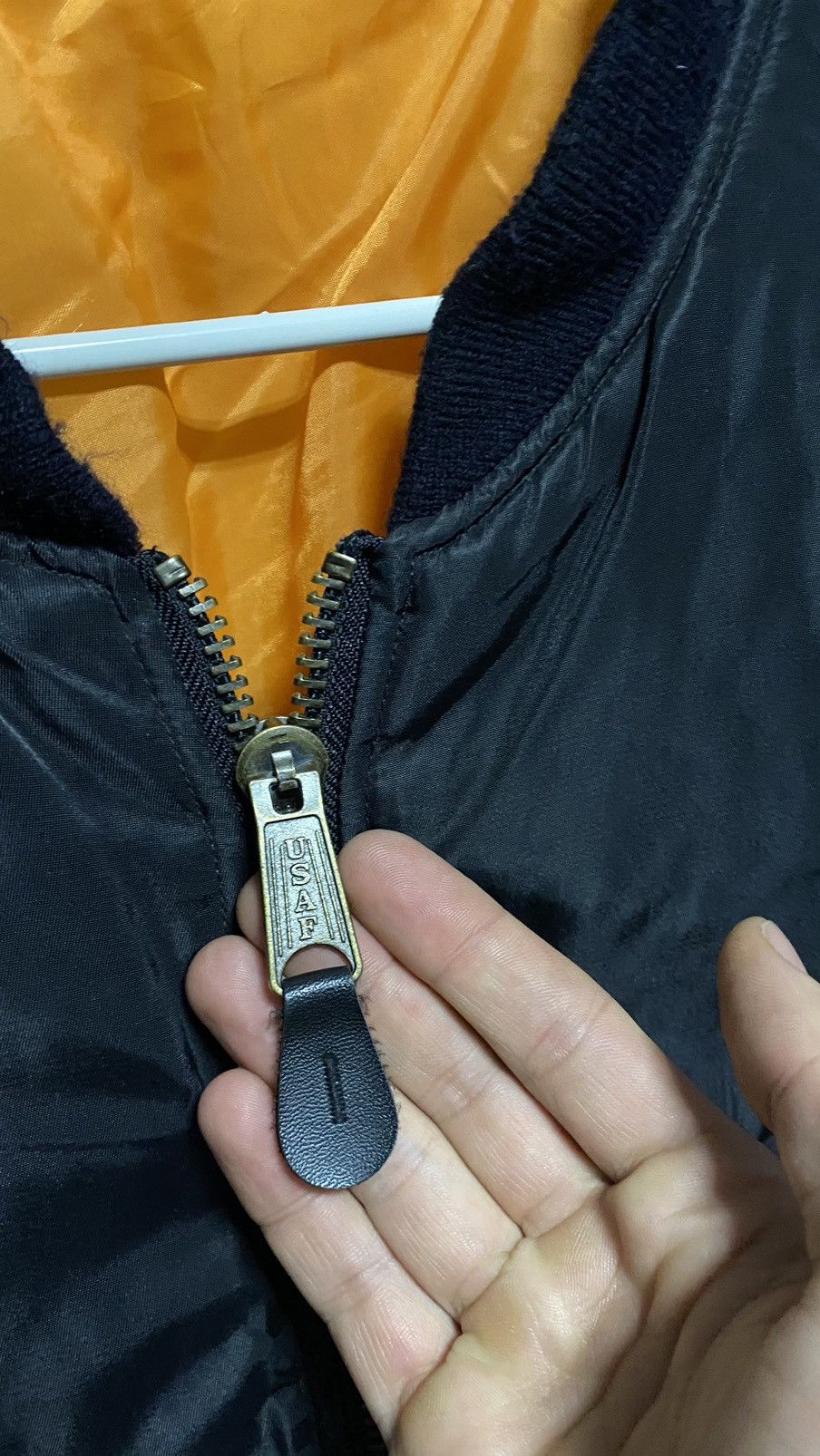 Vintage Vintage MA 1 military bomber Size US XL / EU 56 / 4 - 4 Thumbnail