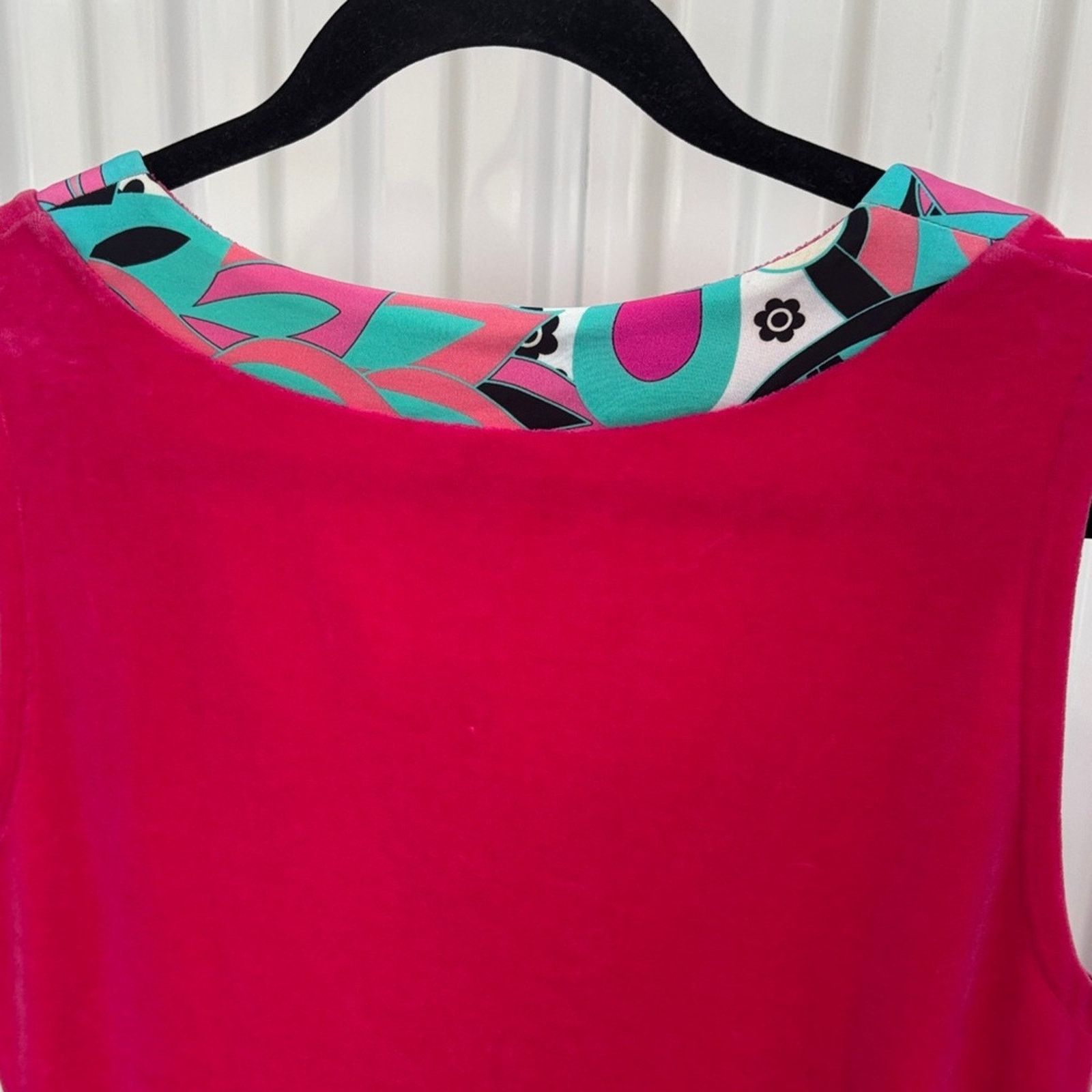 Blumarine NWT Blumarine Pink Sleeveless Dress Multicolor Accents M Size M / US 6-8 / IT 42-44 - 4 Thumbnail