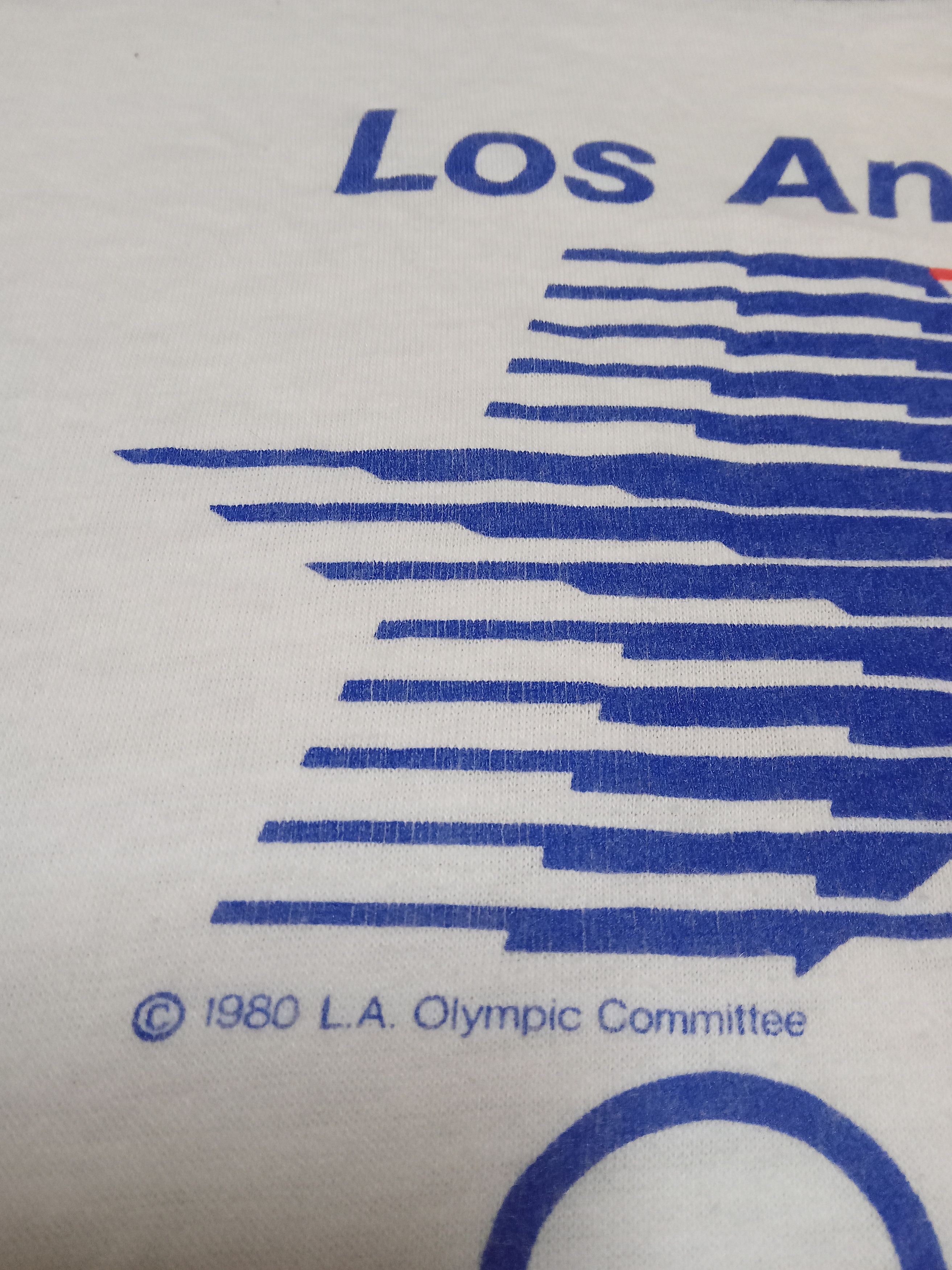 USA Olympics USA Los Angeles Olympic 1984 x Levi's Ringer Tee Size US S / EU 44-46 / 1 - 8 Thumbnail