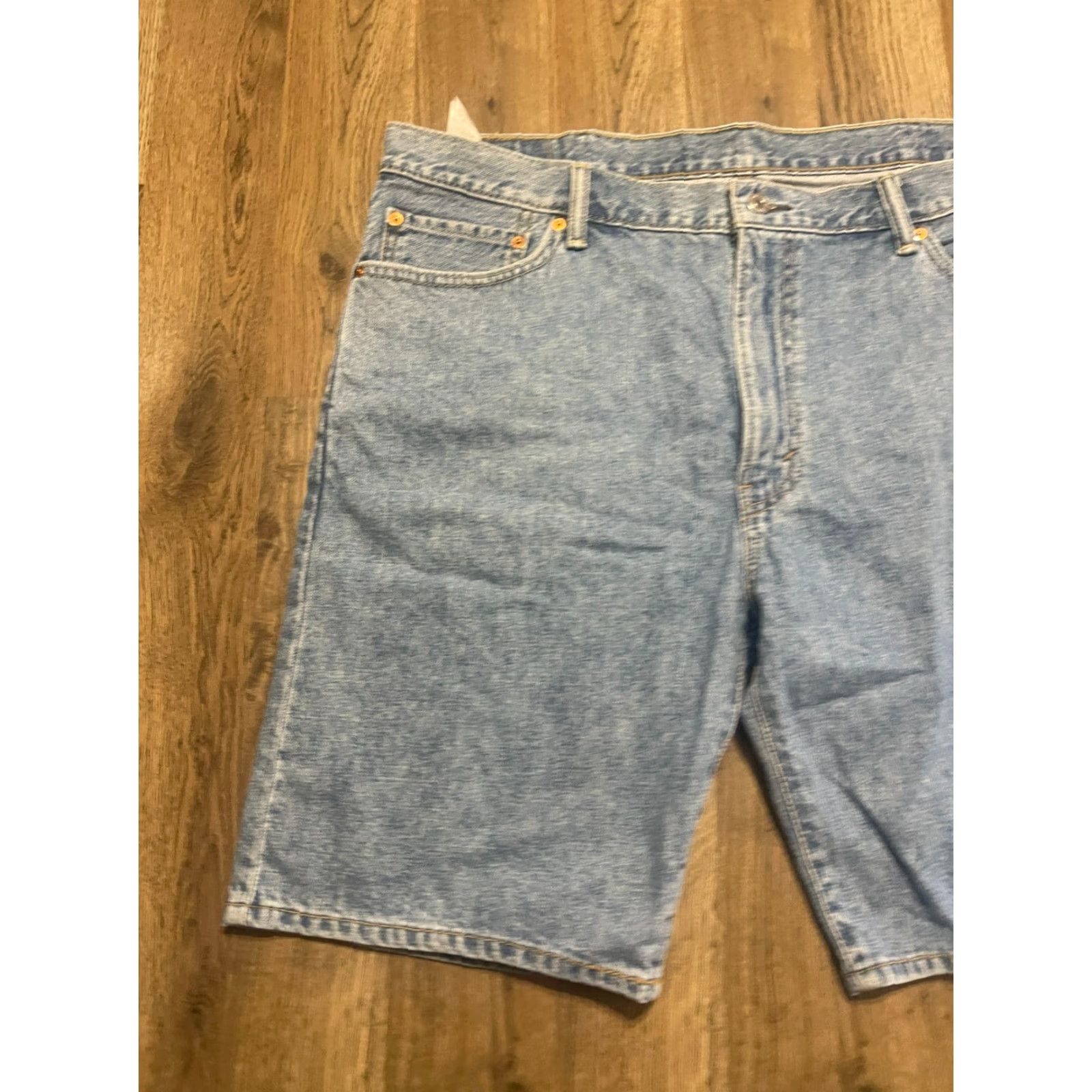 Levi's Levi's 505 Shorts Men's Size 40 Blue Denim Bermuda 5-Pockets Casual Bermuda Pockets Size US 40 / EU 56 - 3 Thumbnail