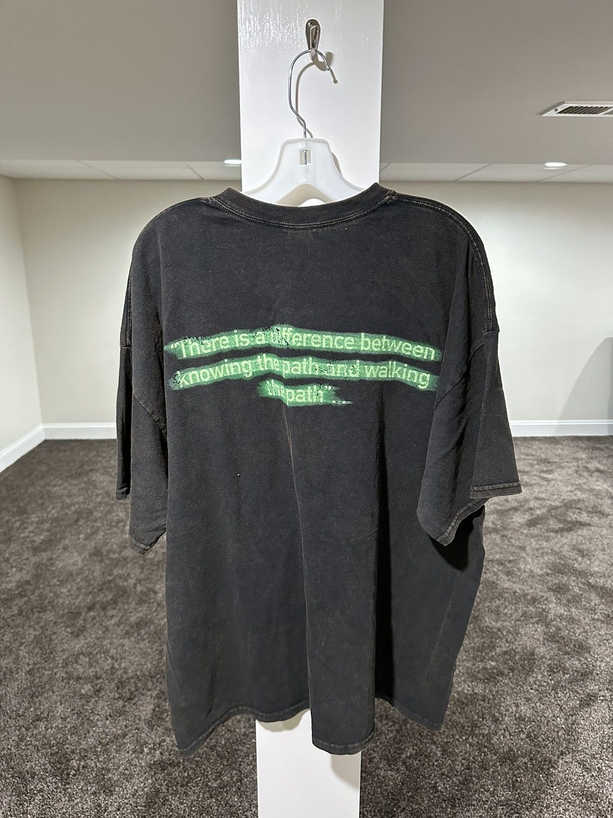 GOAT Crew GOAT Crew Matrix Morpheus “Walking the Path” Vintage T-Shirt Size US XL / EU 56 / 4 - 2 Thumbnail