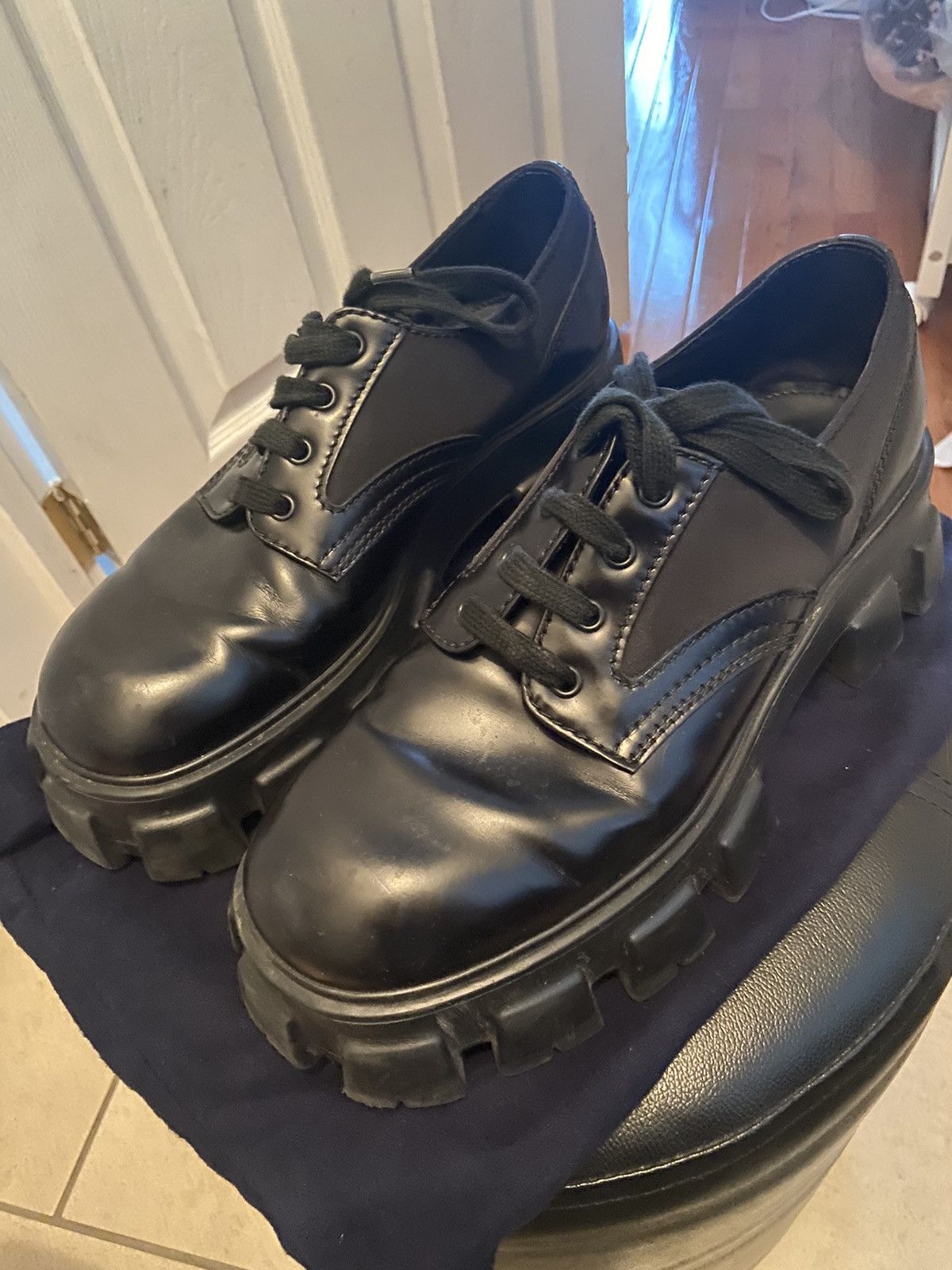 Prada Prada Monolith Derby | Grailed