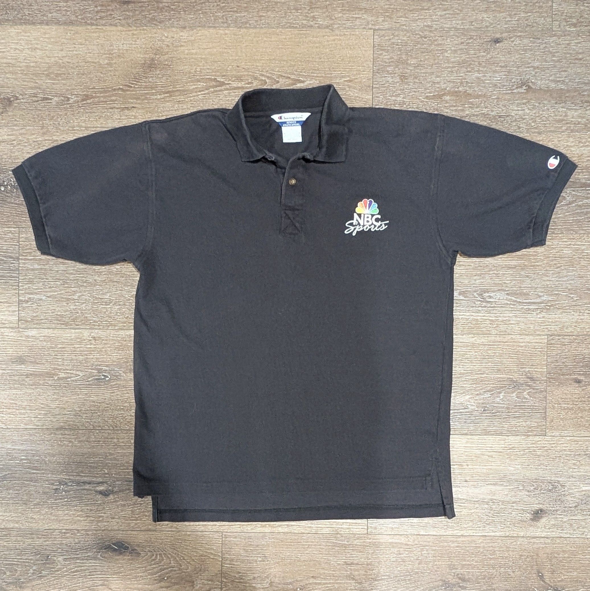 Champion Vintage Champion NBC Sports small logo polo shirt - SIZE L Size US L / EU 52-54 / 3 - 1 Thumbnail
