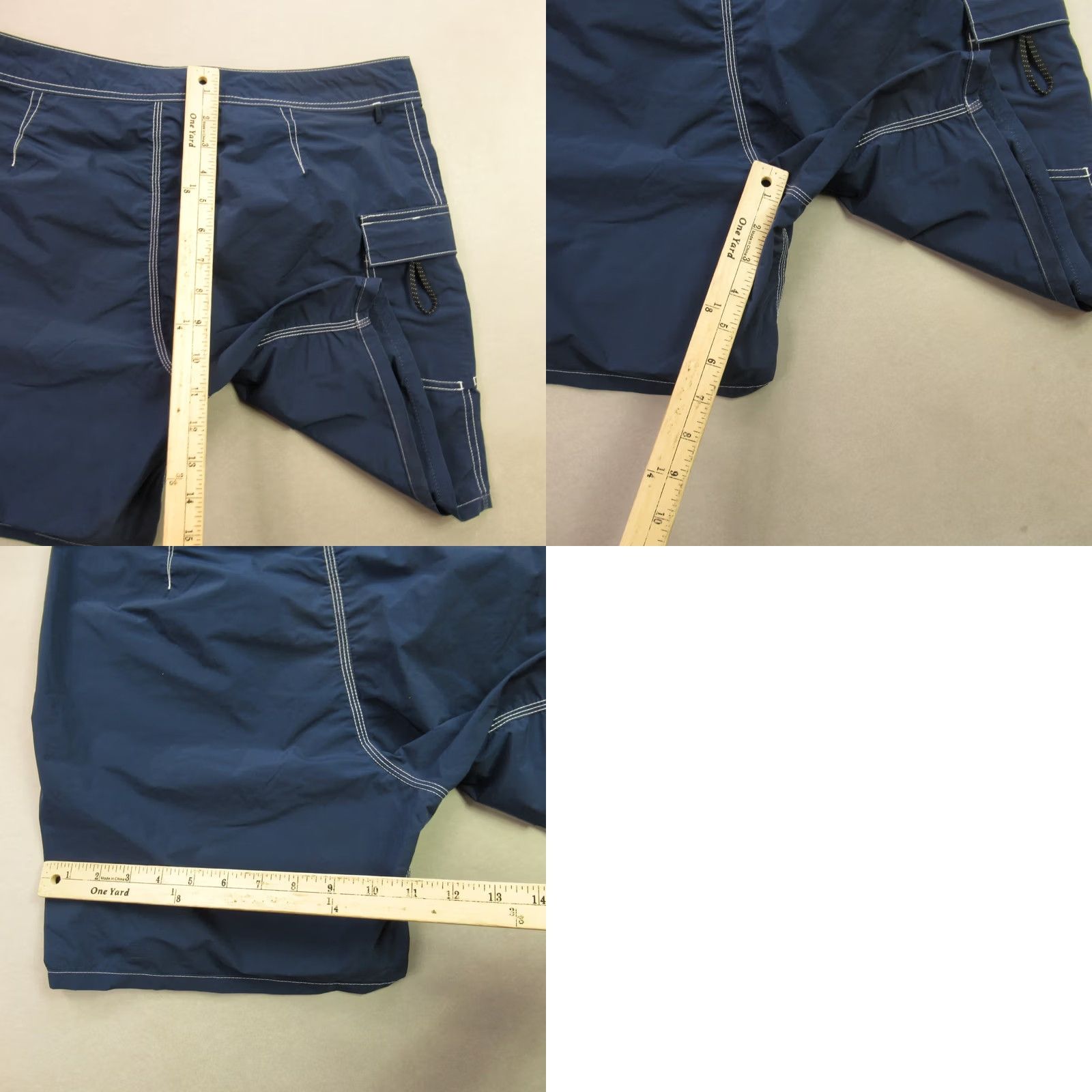 Vans Vans Shorts Mens 32 Pockets Drawstring Lightweight Outdoors Chino Blue Size US 32 / EU 48 - 8 Thumbnail
