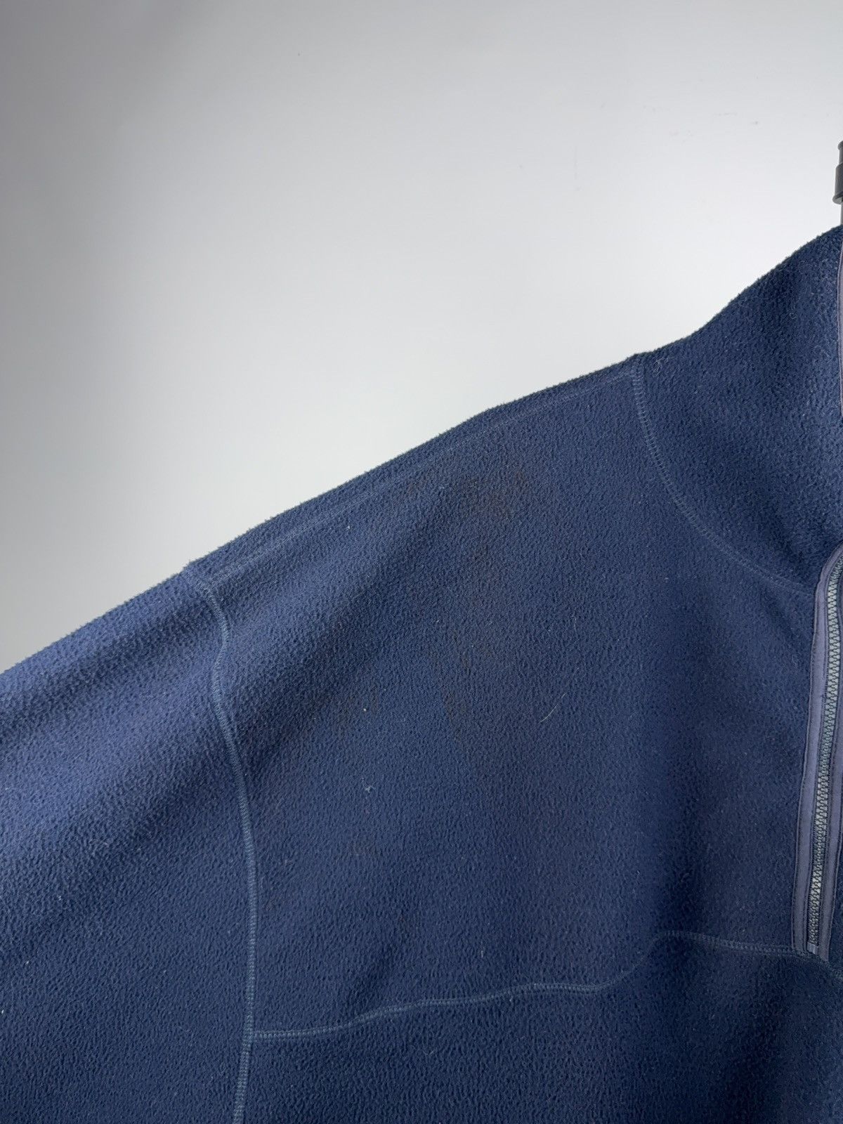Burberry × Vintage Vintage Thomas Burberry Fleece Pullover 1/2 Zip Size US XXL / EU 58 / 5 - 4 Thumbnail