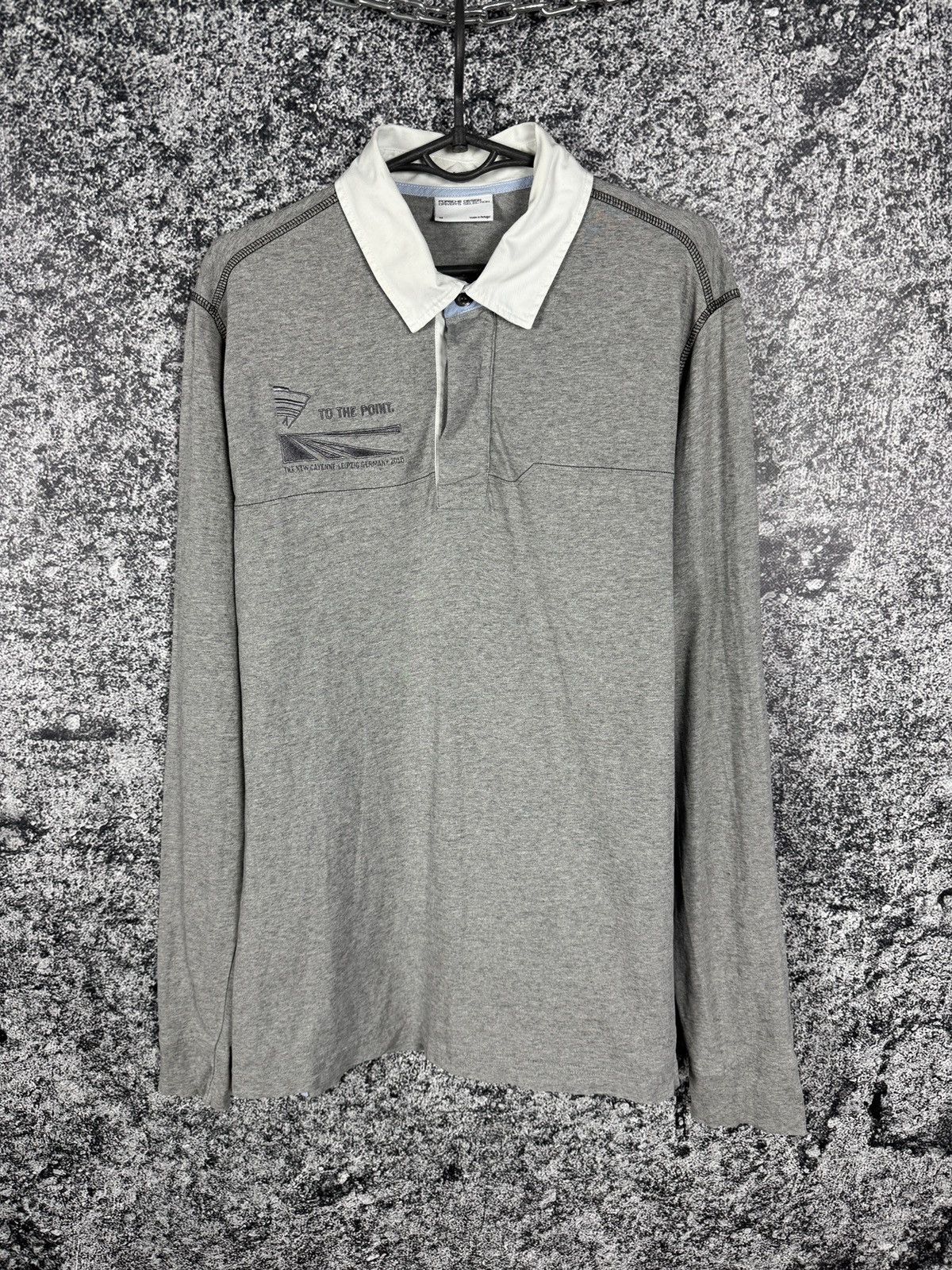 Porsche Design Porsche Design Long Sleeve Polo Racing Shirt Driver’s Size M Size US M / EU 48-50 / 2 - 1 Thumbnail