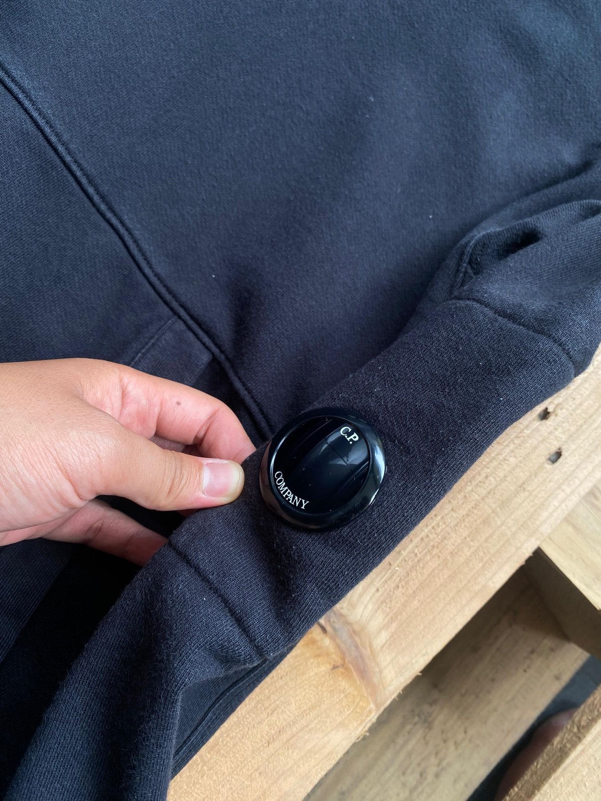 C.P. Company × Massimo Osti Vintage C.P Company black hoodie Size US L / EU 52-54 / 3 - 6 Thumbnail