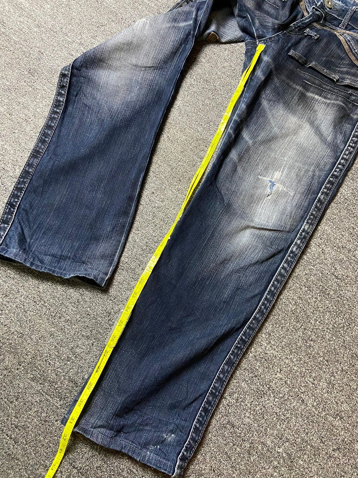 Marithe + Francois Girbaud × Vintage Marithe Francois Girbaud Distressed Denim Jeans (120) Size US 31 - 11 Thumbnail