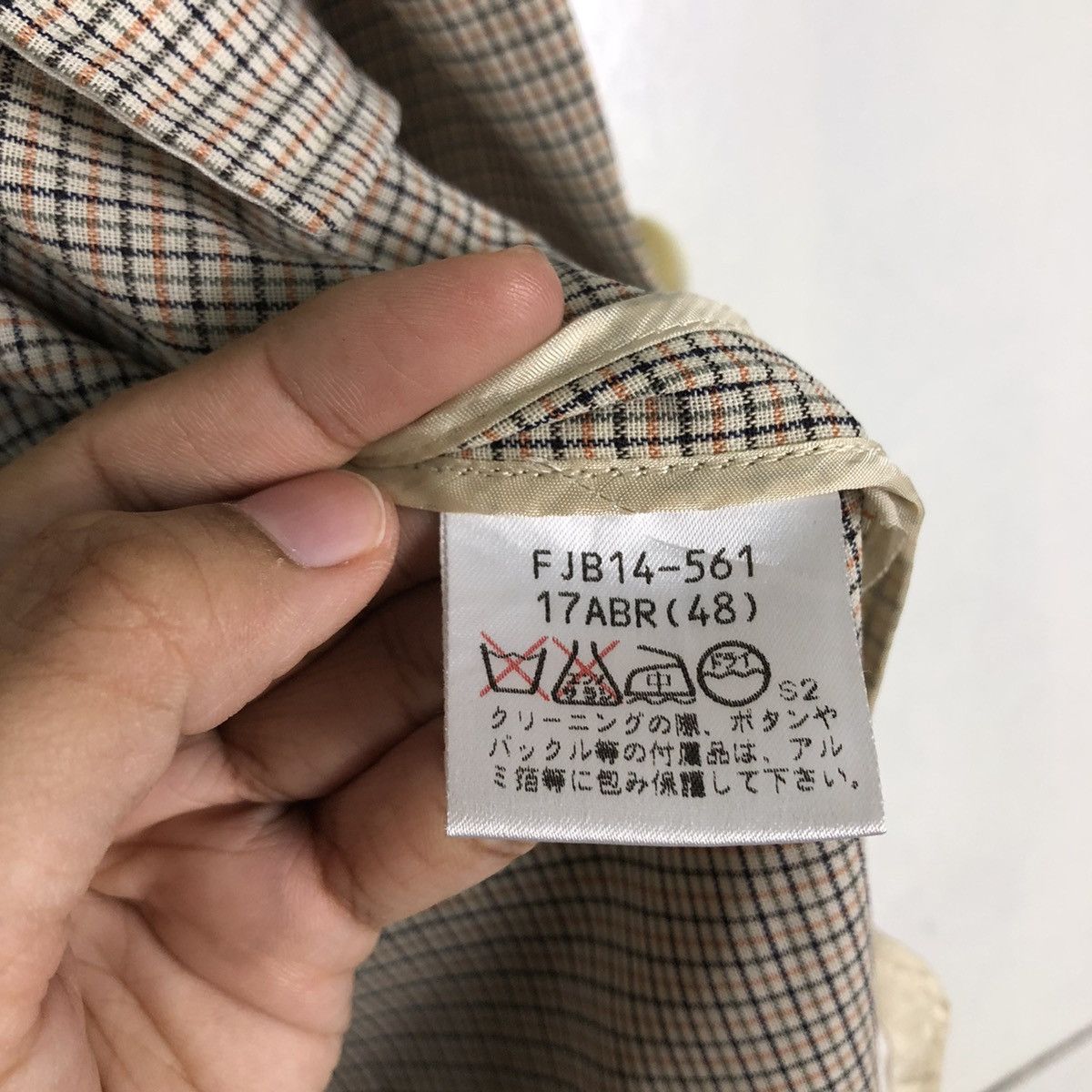Burberry 🔥90’s Vintage Burberrys Nova Check Design Double Breast Size US M / EU 48-50 / 2 - 14 Thumbnail
