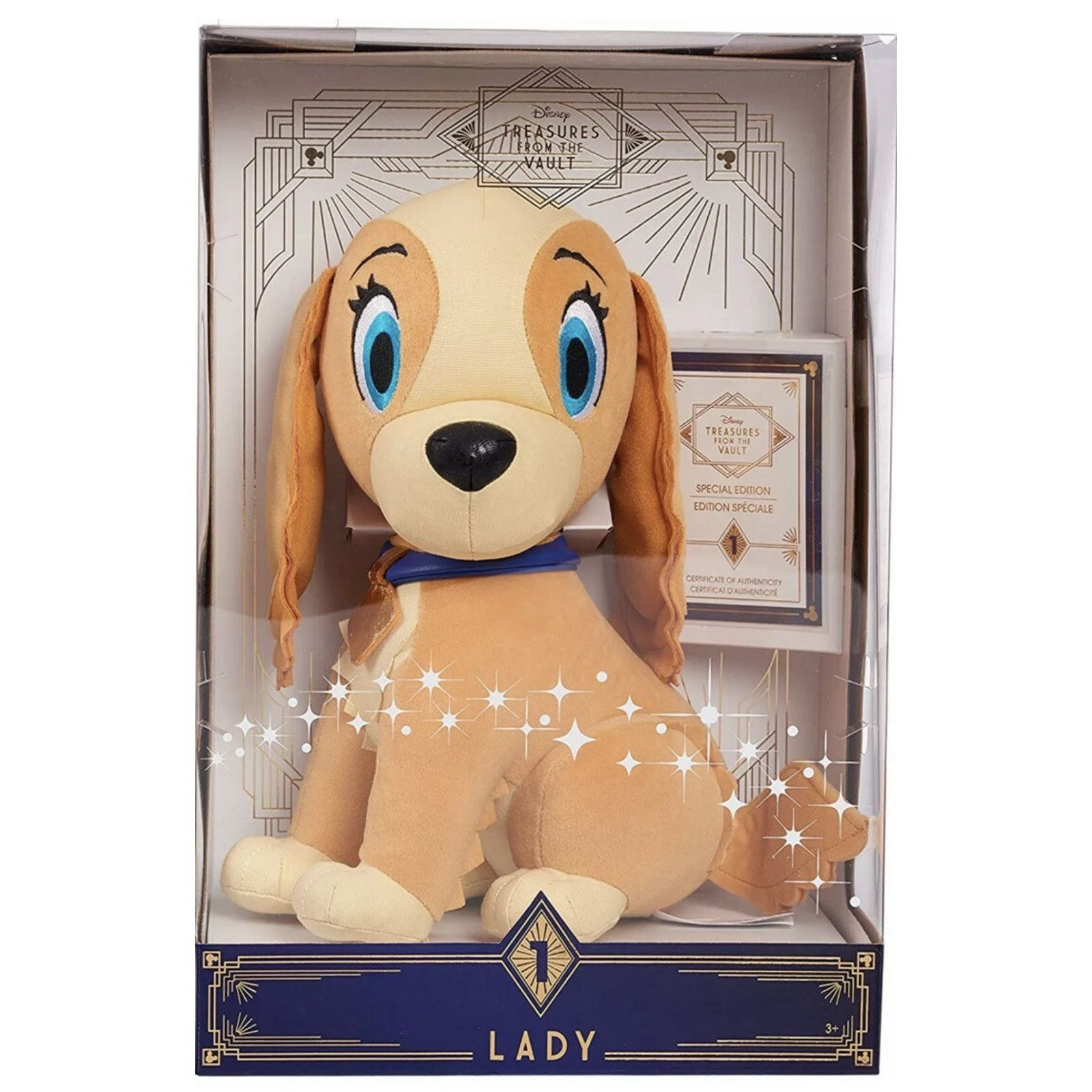 Disney Disney D23 Treasures From the Vault LE Lady Plush NWT Size ONE SIZE - 3 Thumbnail